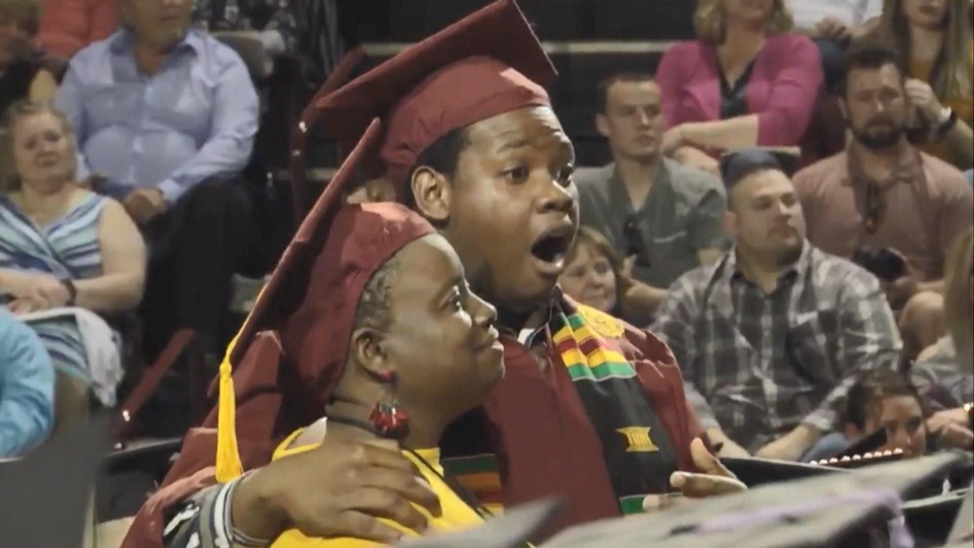 Michigan mom says last-minute issue complicates son's graduation