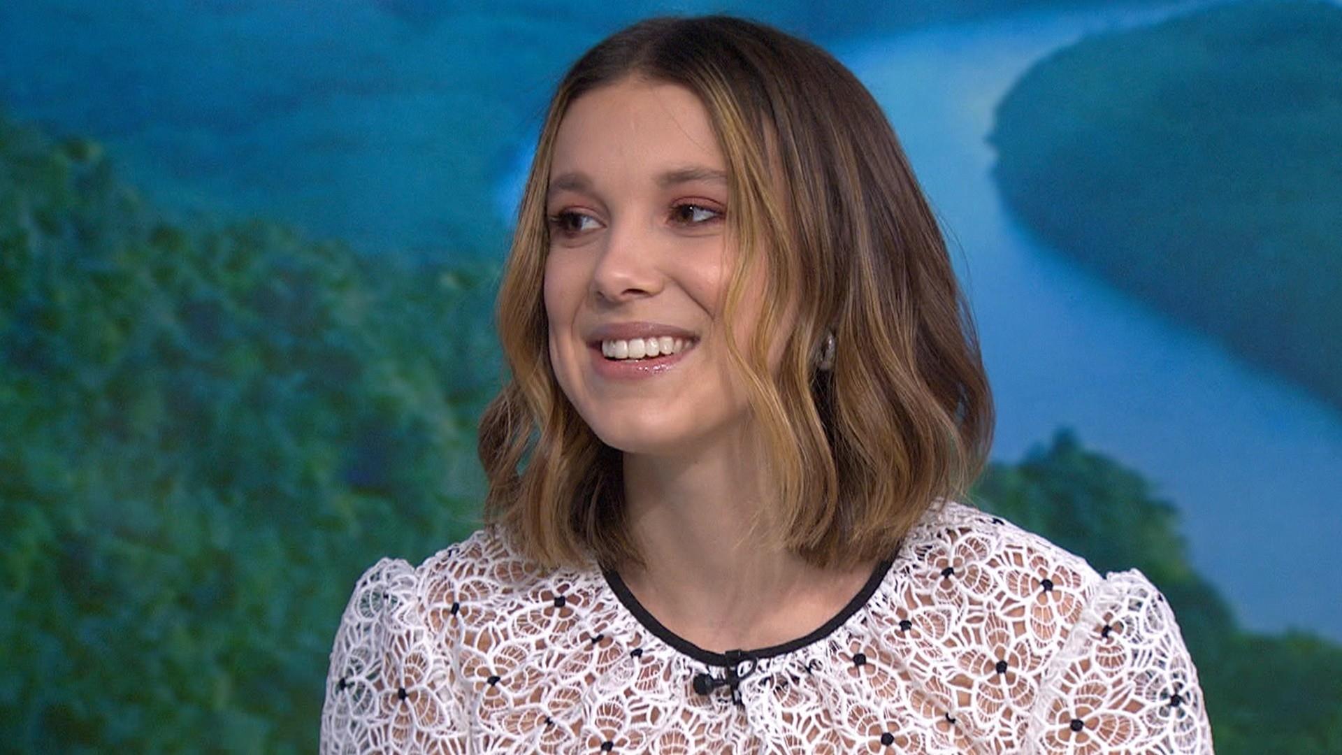 Millie Bobby Brown talks 'Godzilla' and 'Stranger Things 3&a...