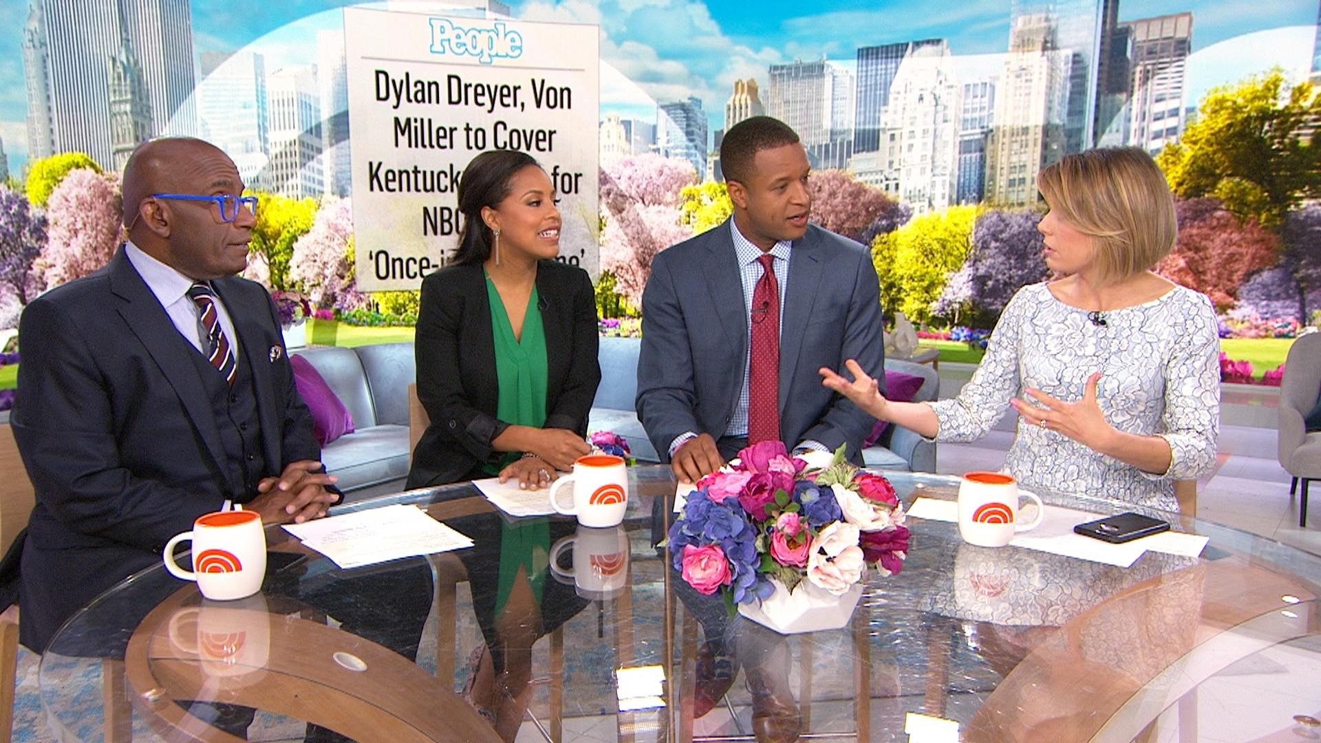 Dylan Dreyer tells People about covering the Kentucky Derby