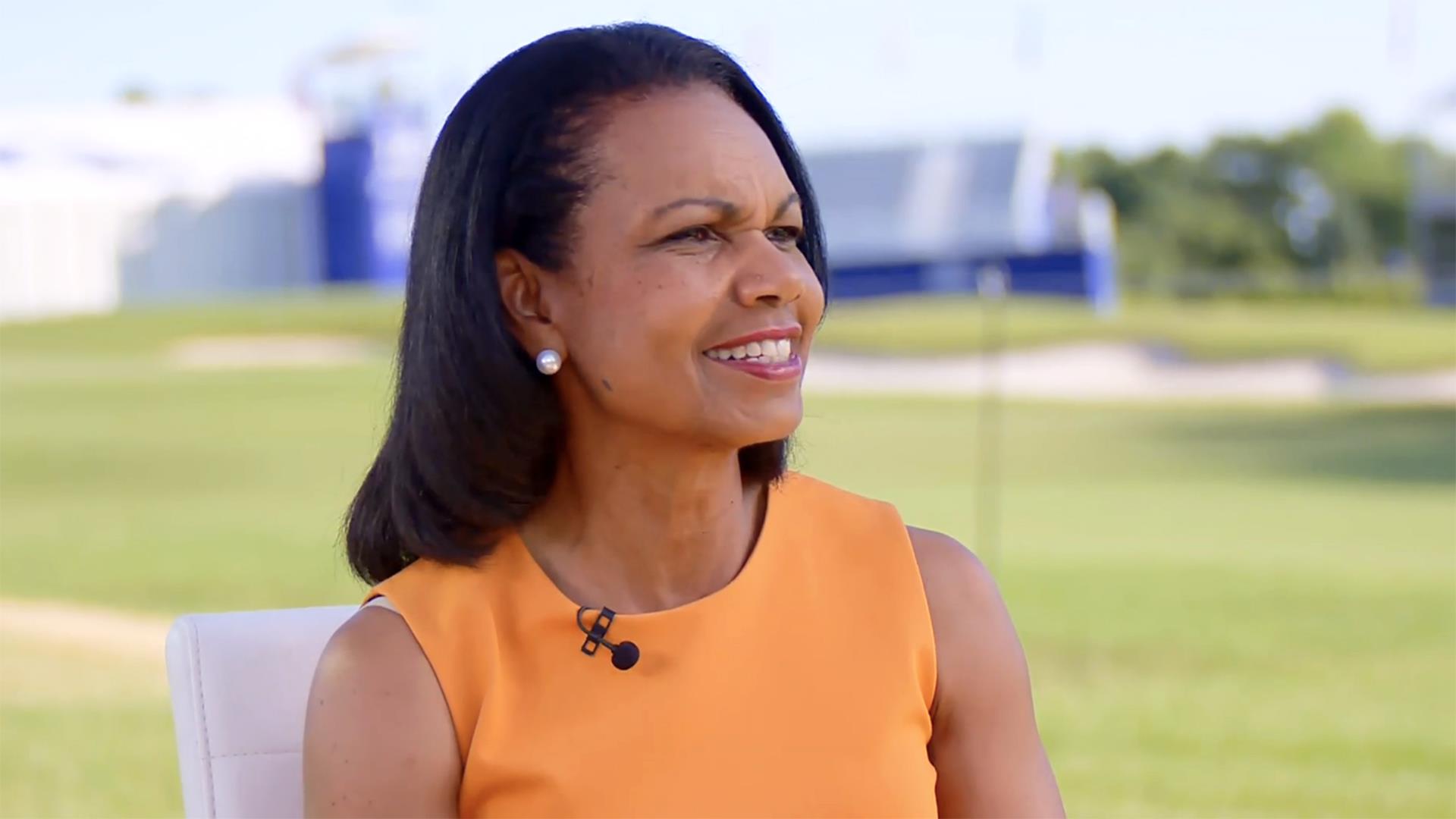 Condoleezza Rice, once a child deemed unworthy of sitting on