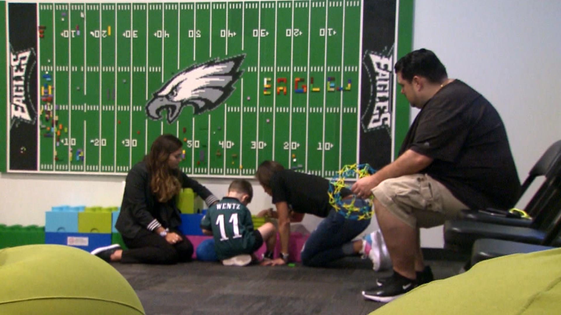 NFL, Eagles create autism sensory rooms at Super Bowl 2023