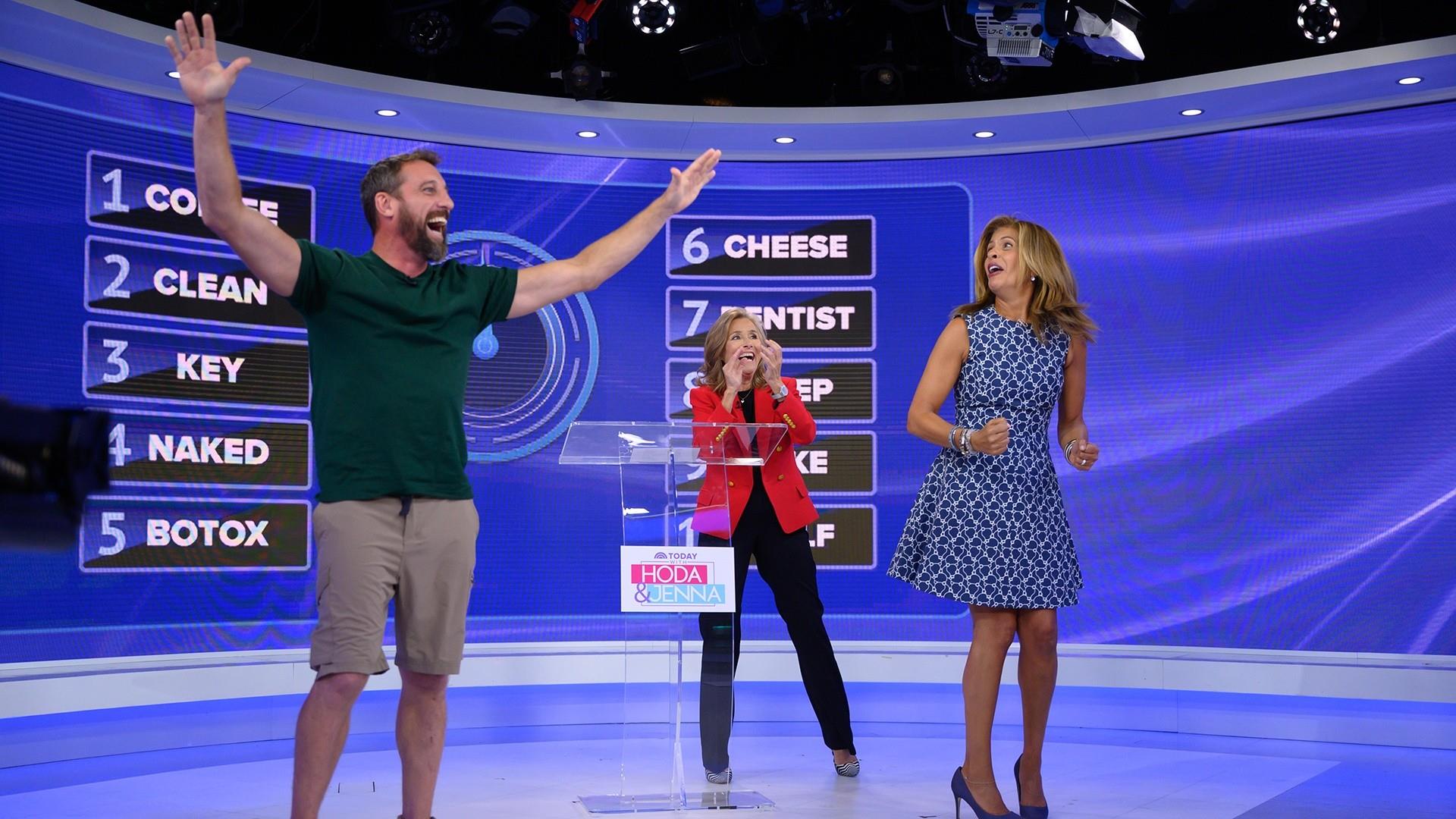 Meredith Vieira plays ’25 Words of Less’ with a TODAY fan