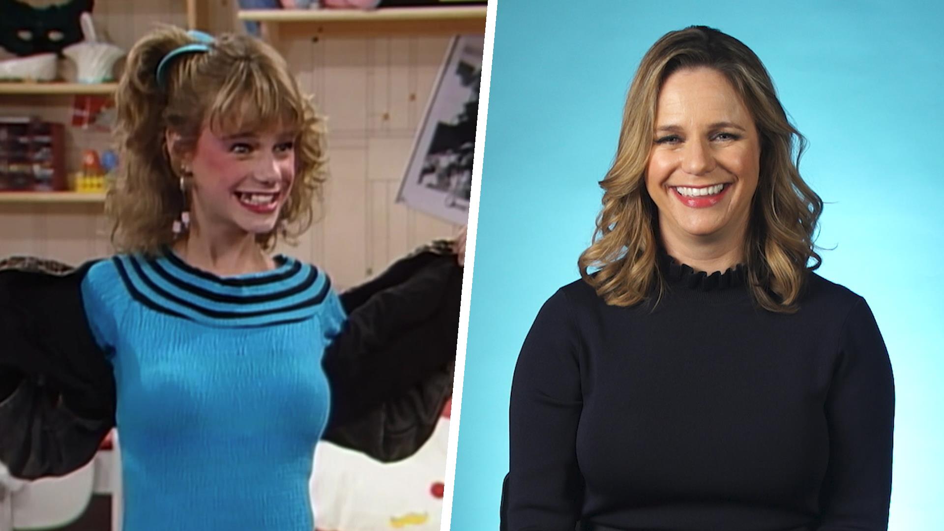 Full House' star Andrea Barber reacts to her best moments as Kimmy Gib...