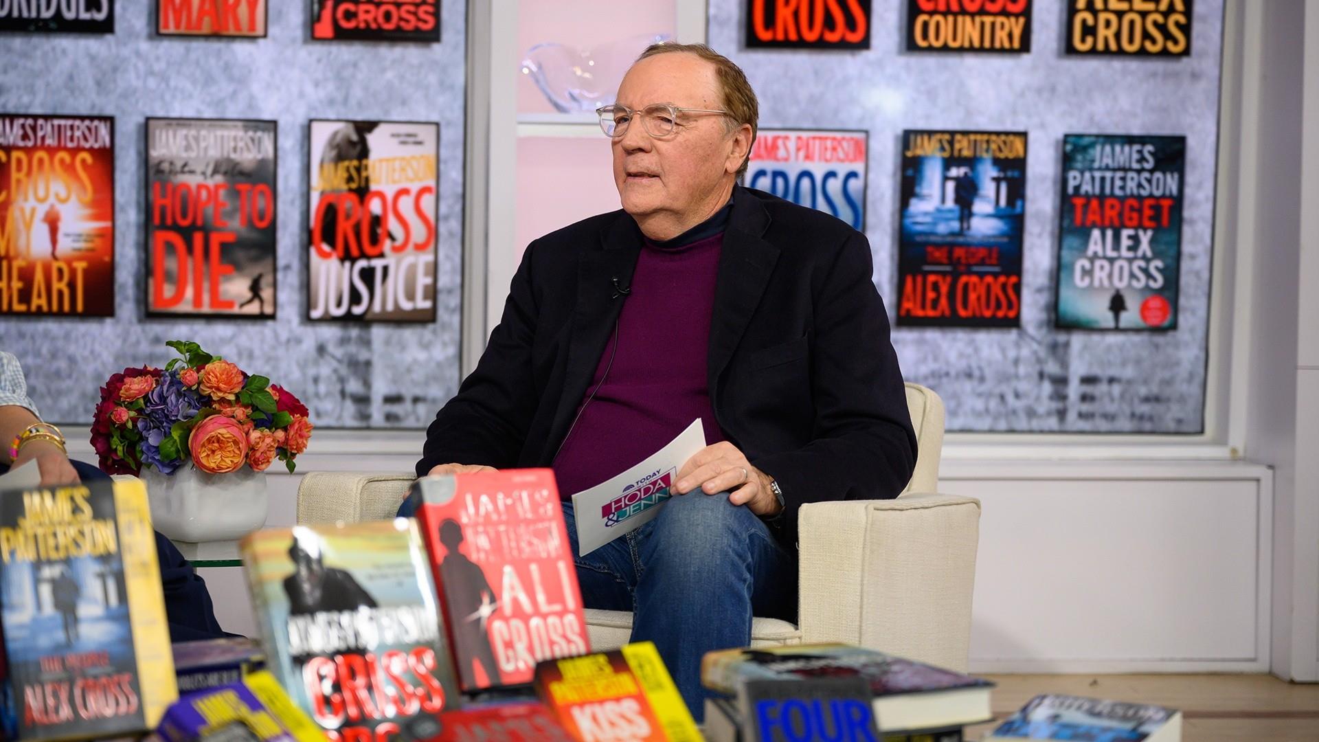 Prolific author James Patterson returns with 2 new thrillers, image size:1920x1080