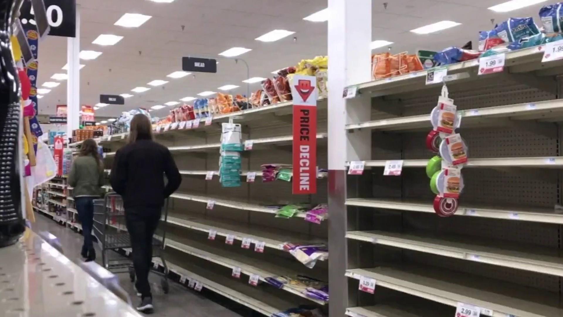 Walmart Empty Store Shelves