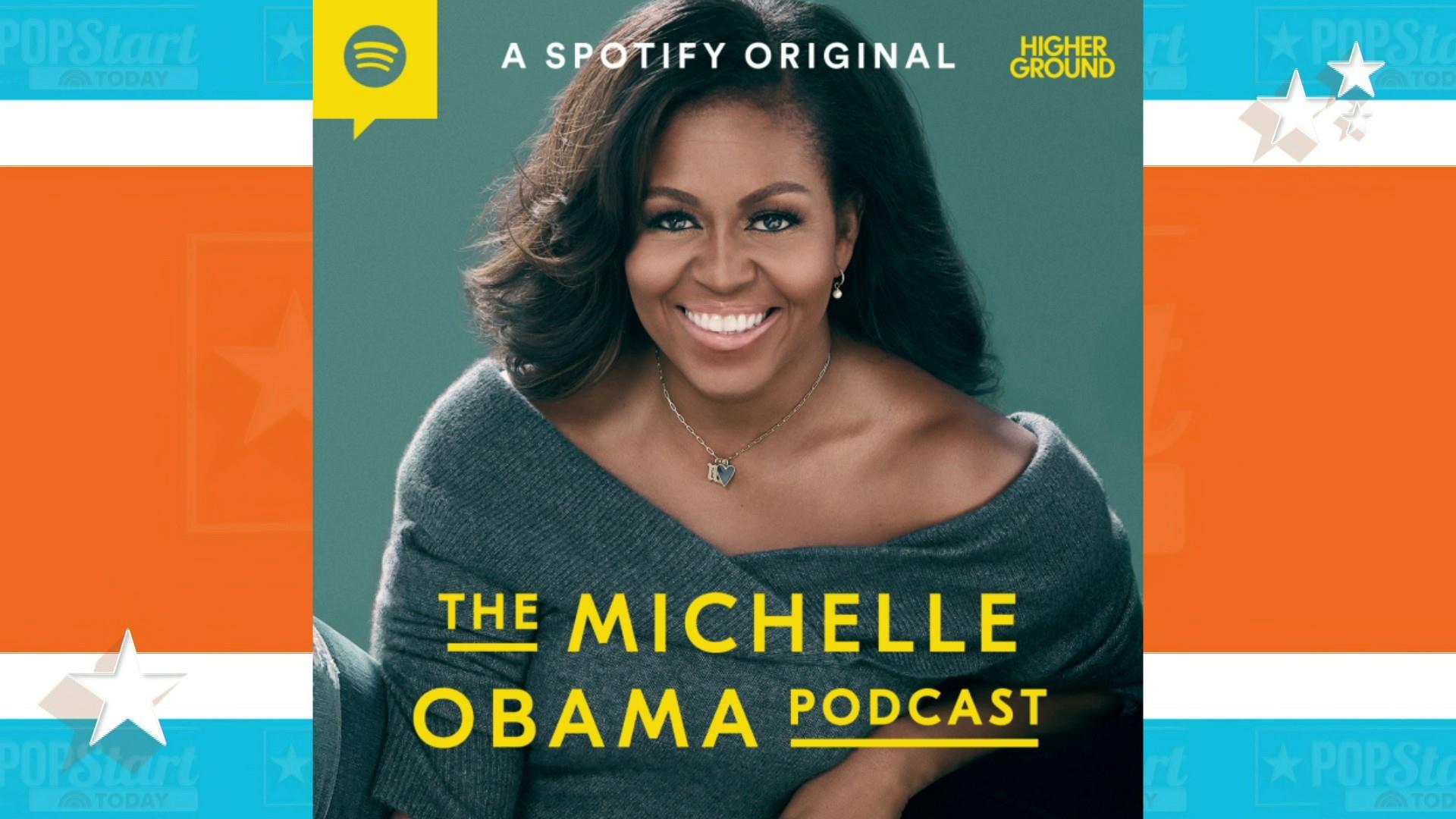 Michelle Obama launches podcast on Spotify Get a preview