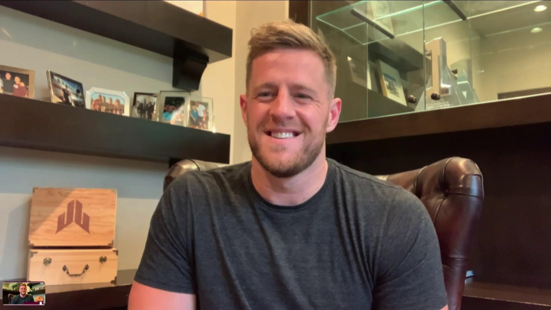 J.J. Watt on the return of the NFL, his team’s plans to protest and more