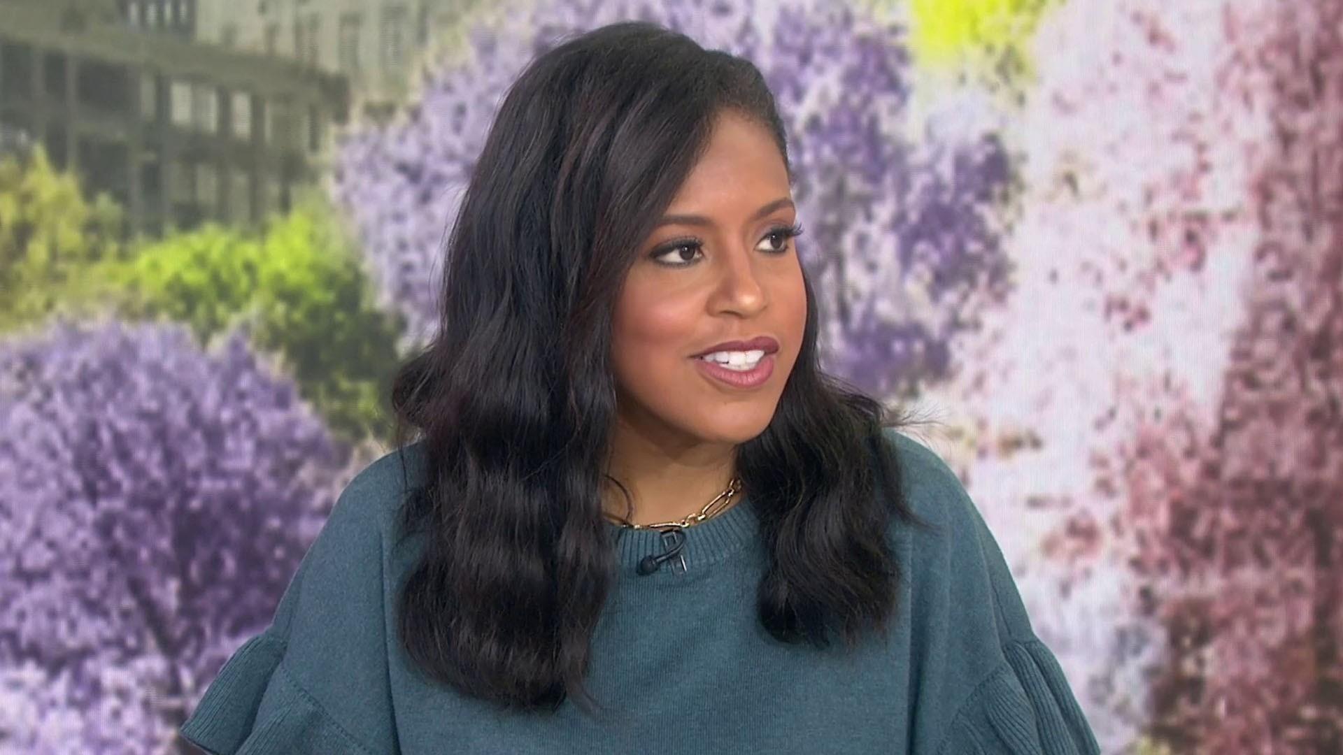 Sheinelle Jones shares she has never seen her husband cry