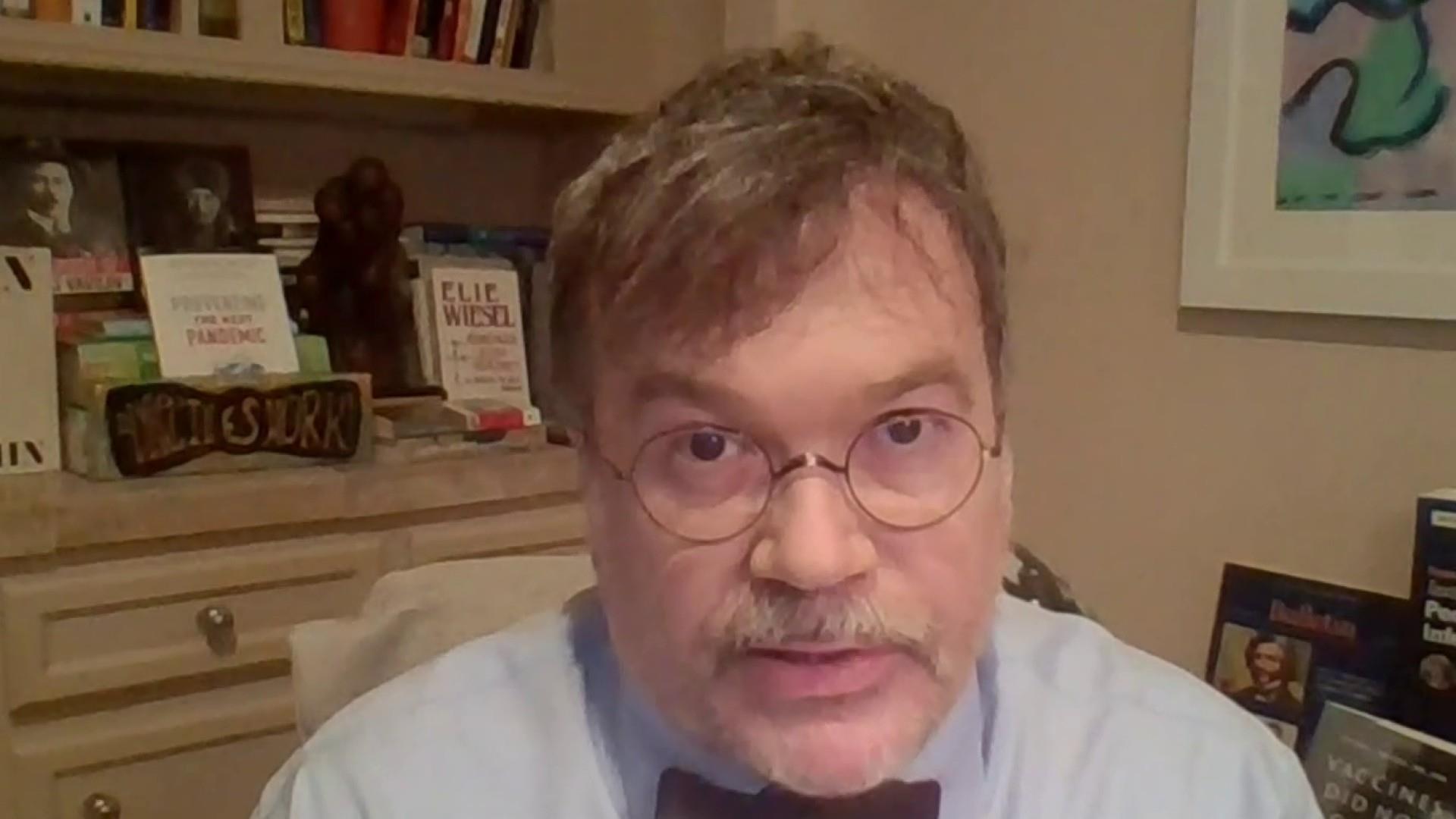 Dr. Hoetz believes 488,000 americans could be lost by february 1st