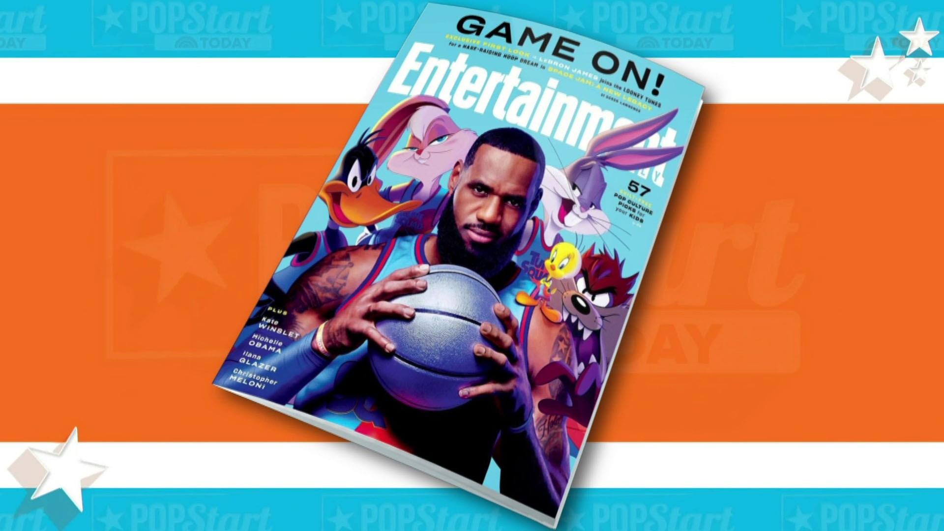 LeBron James confirms 'Space Jam 2' title and shares new logo