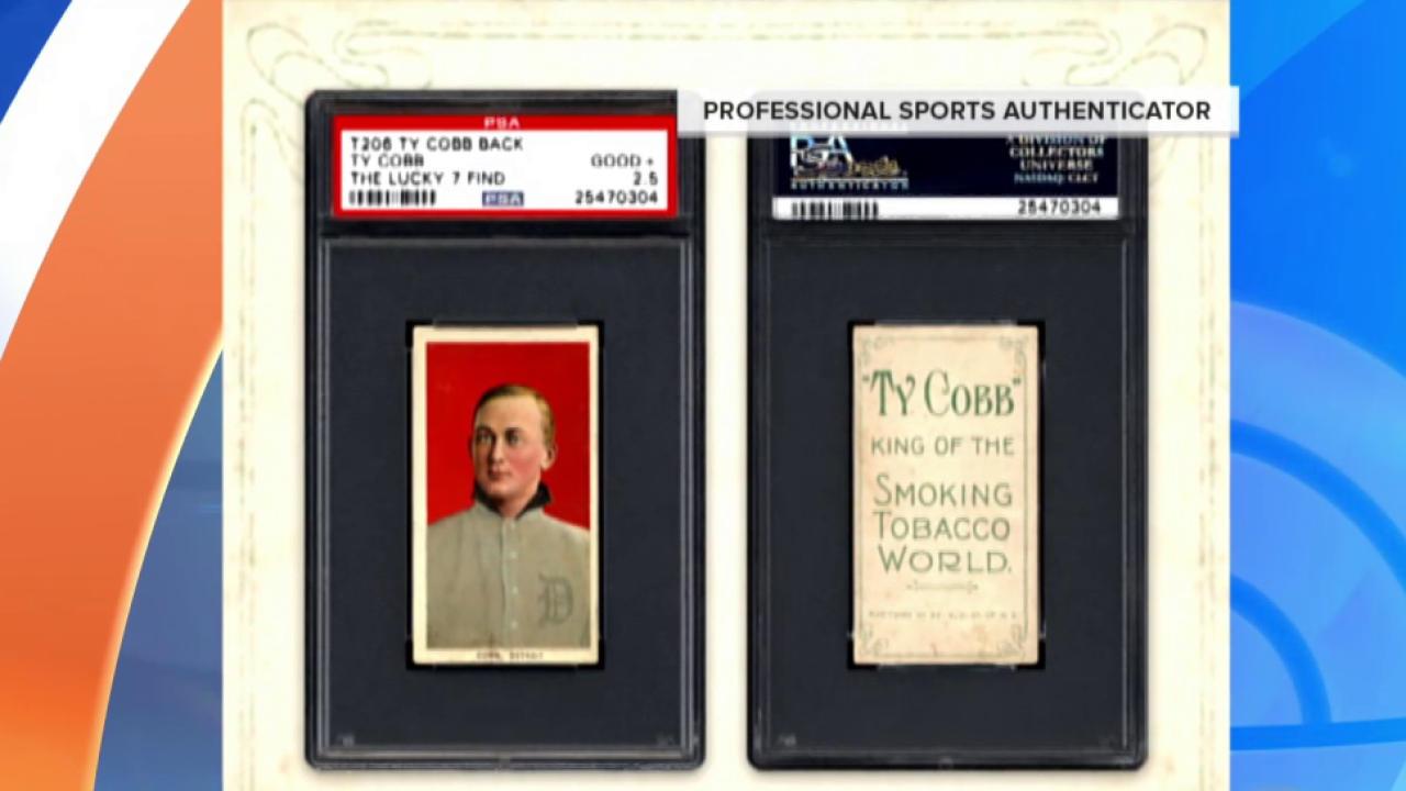 Family that found 7 rare Ty Cobb baseball cards find another one