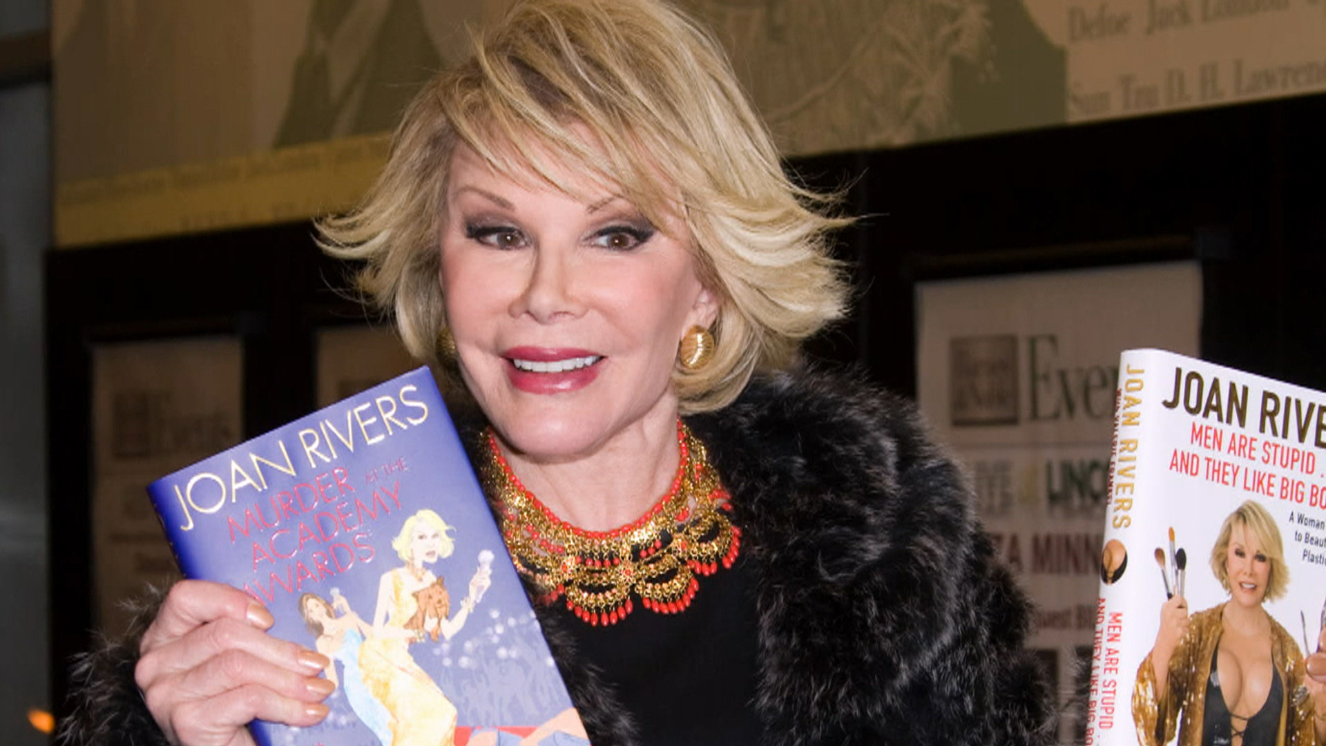 Comedian Joan Rivers Is on Life Support, Daughter Melissa Says.