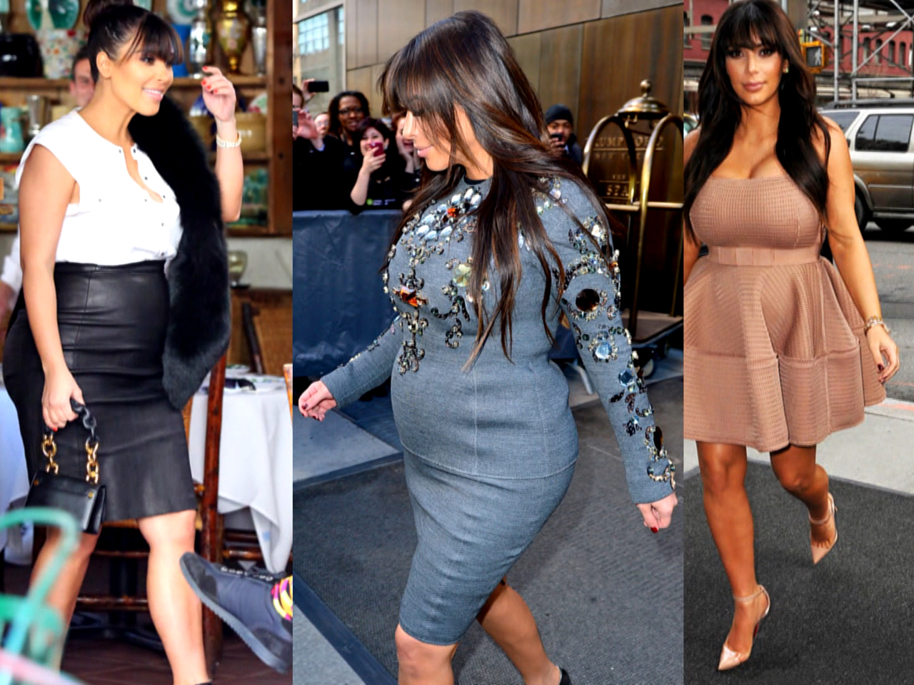 Before pregnancy, I'd have said Kim Kardashian's maternity