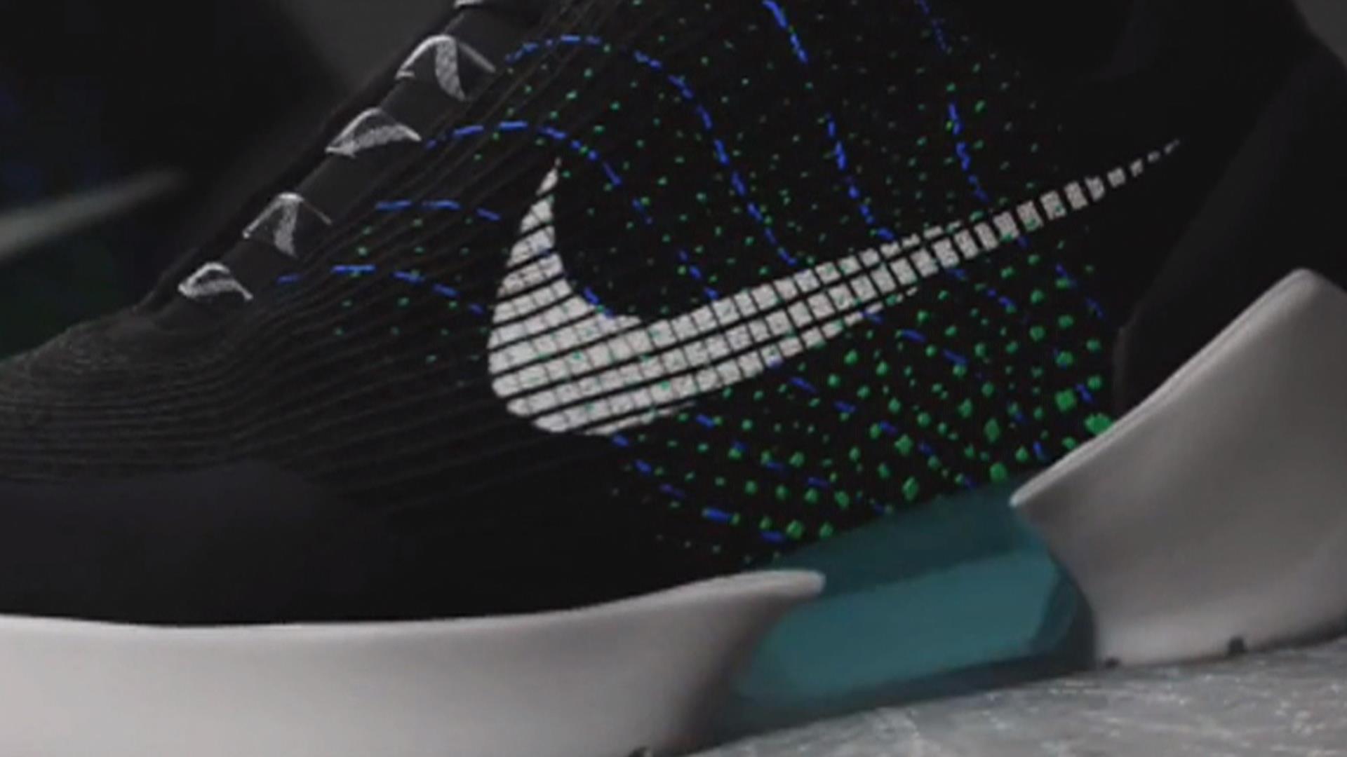 Nike unveils the first self-lacing shoes for holiday