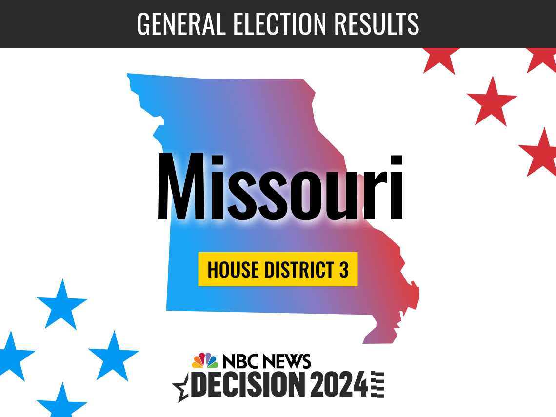 Missouri House District 3 Election 2024 Live Results, image size:1140x855