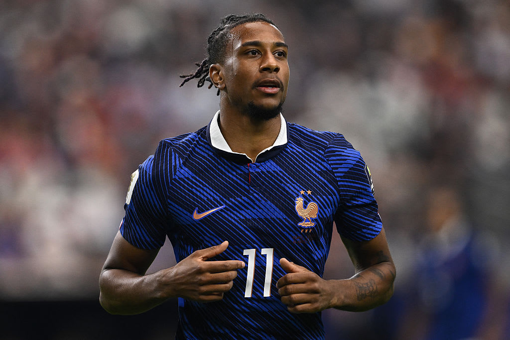 Olise during match