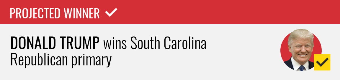 Donald Trump wins South Carolina Republican primary