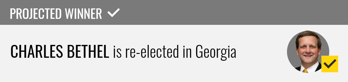 Charles Bethel wins Georgia race for supreme court
