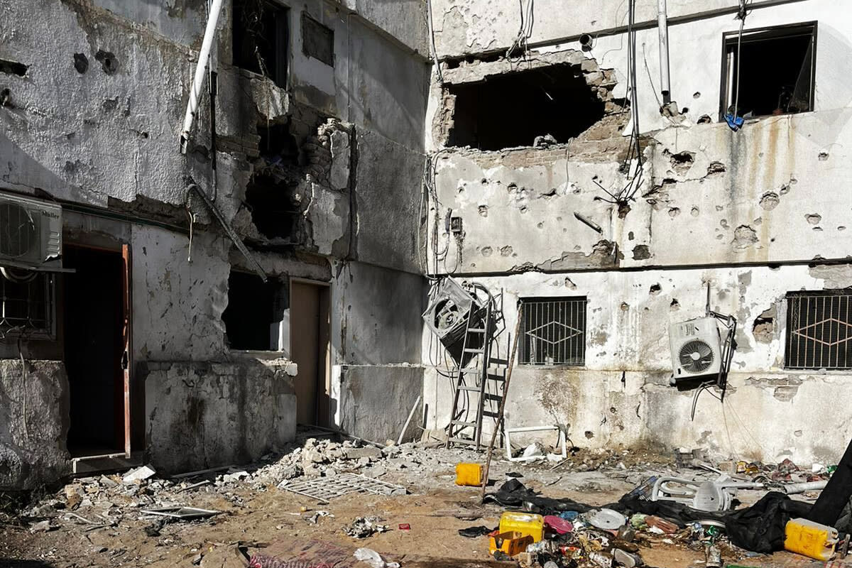 Gaza psychatric hospital bombed