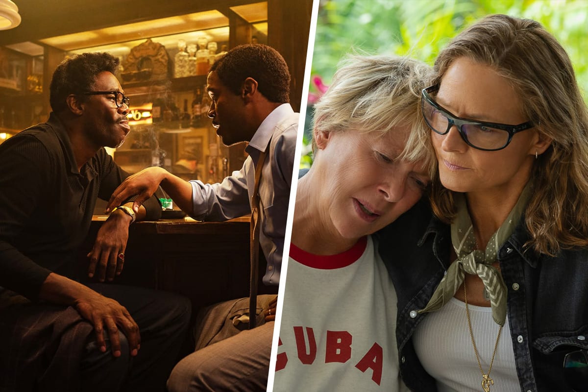 Colman Domingo and Jodie Foster. 