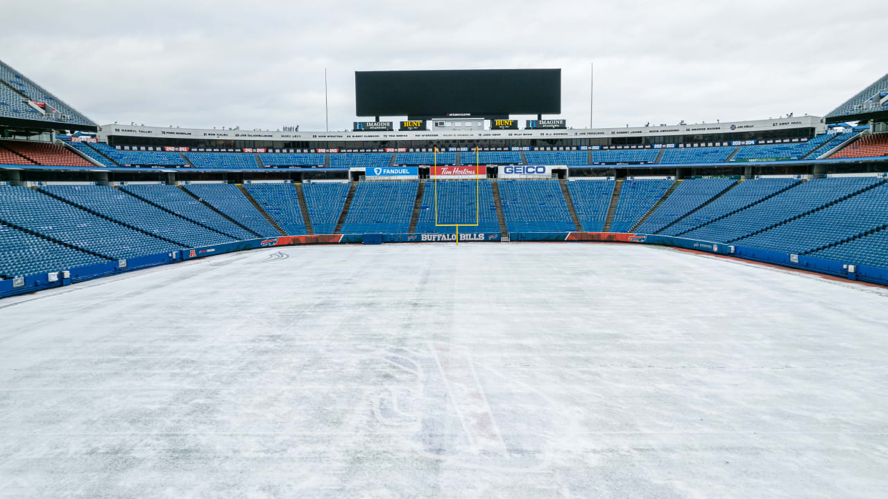 Buffalo Bills Snow Shoveling