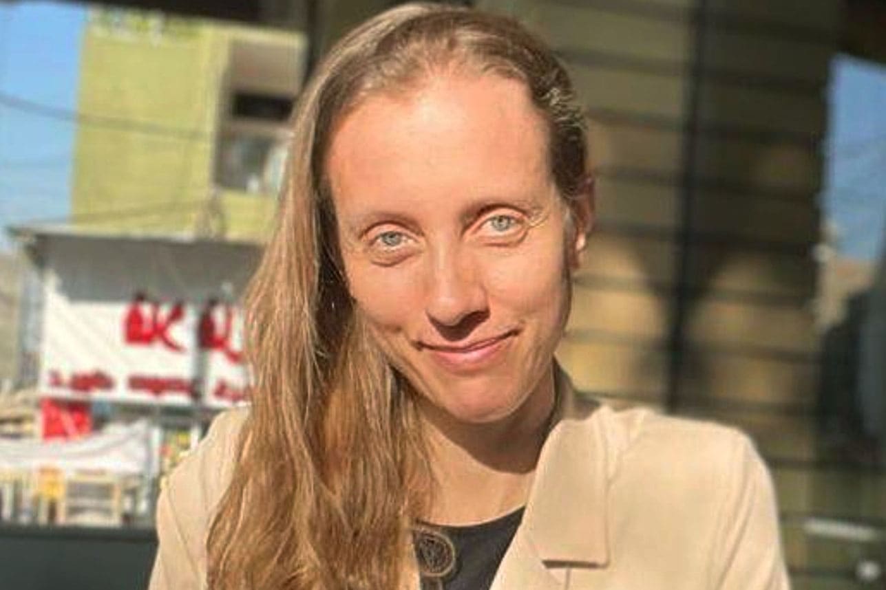 U.S. journalist Shelly Kittleson in Baghdad, Iraq, in 2025.