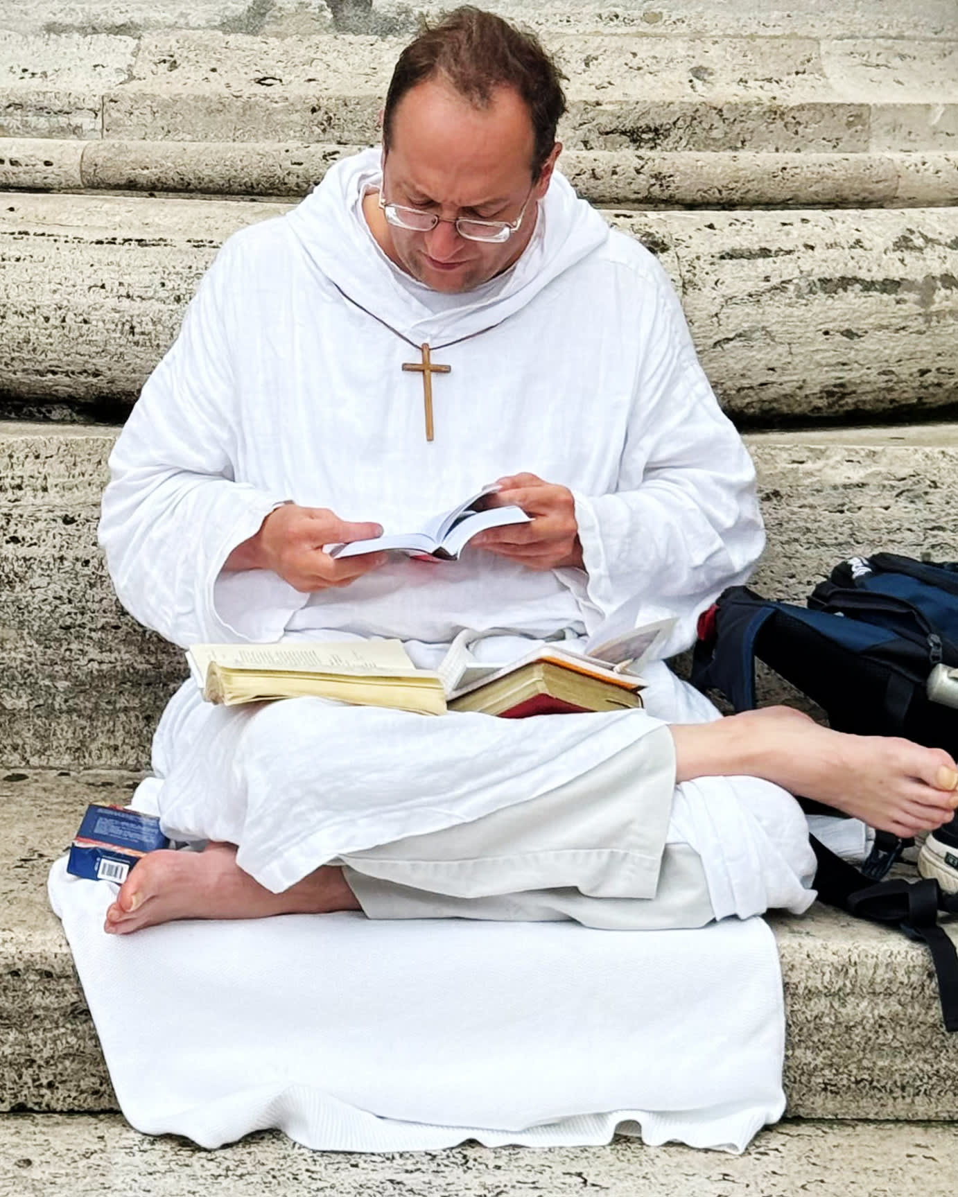 Grant Baccala reading.