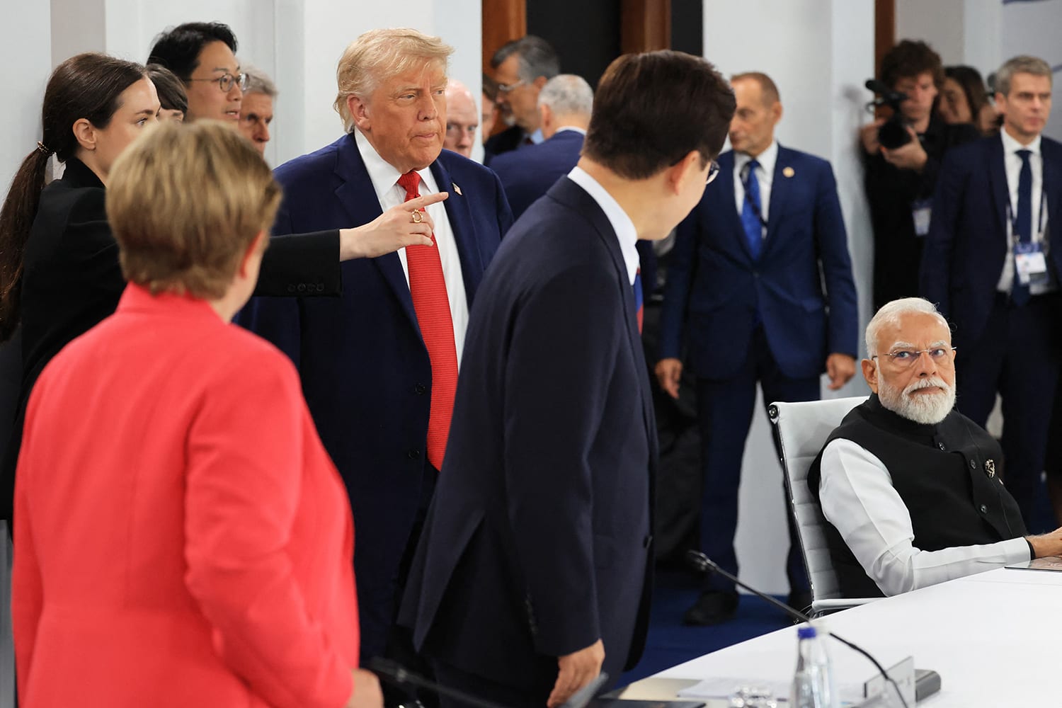 Trump G7 summit France