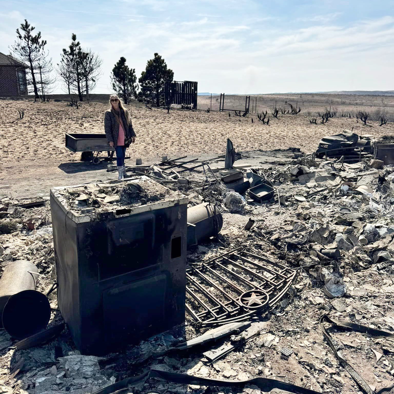 wildfire aftermath rubble dire destruction