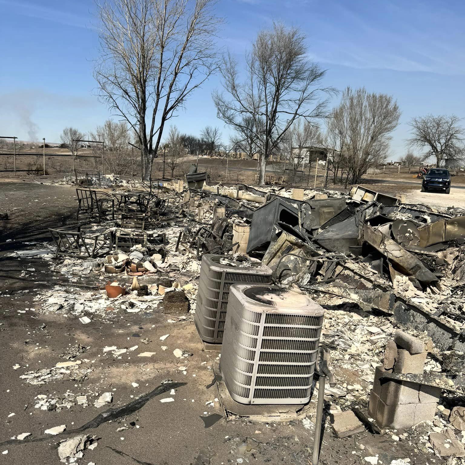 wildfire aftermath rubble dire destruction
