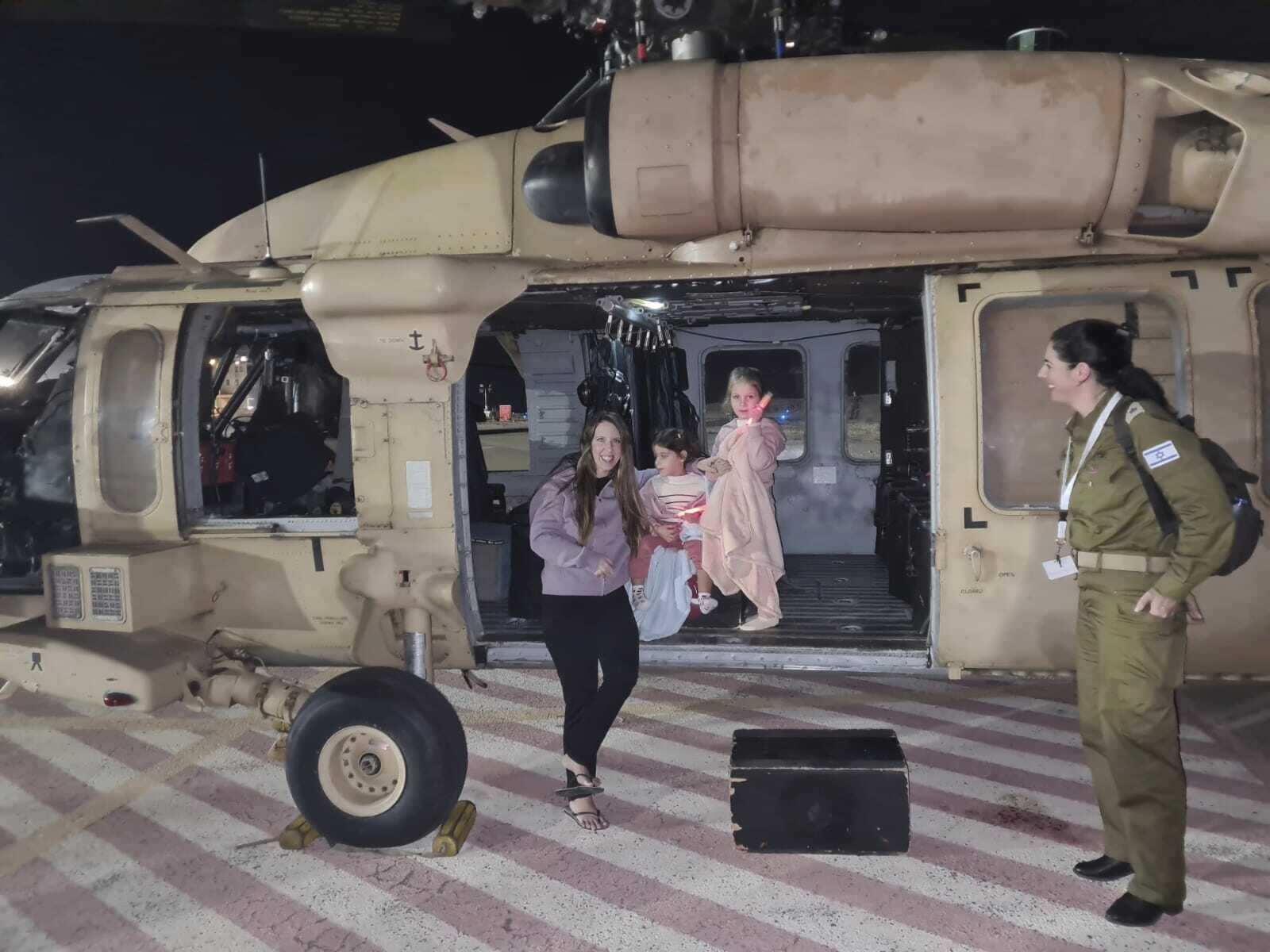 Doron Katz Asher and her daughters, Aviv and Raz,returned to Israel on Nov. 24, 2023, after being held in captivity for 49 days.
