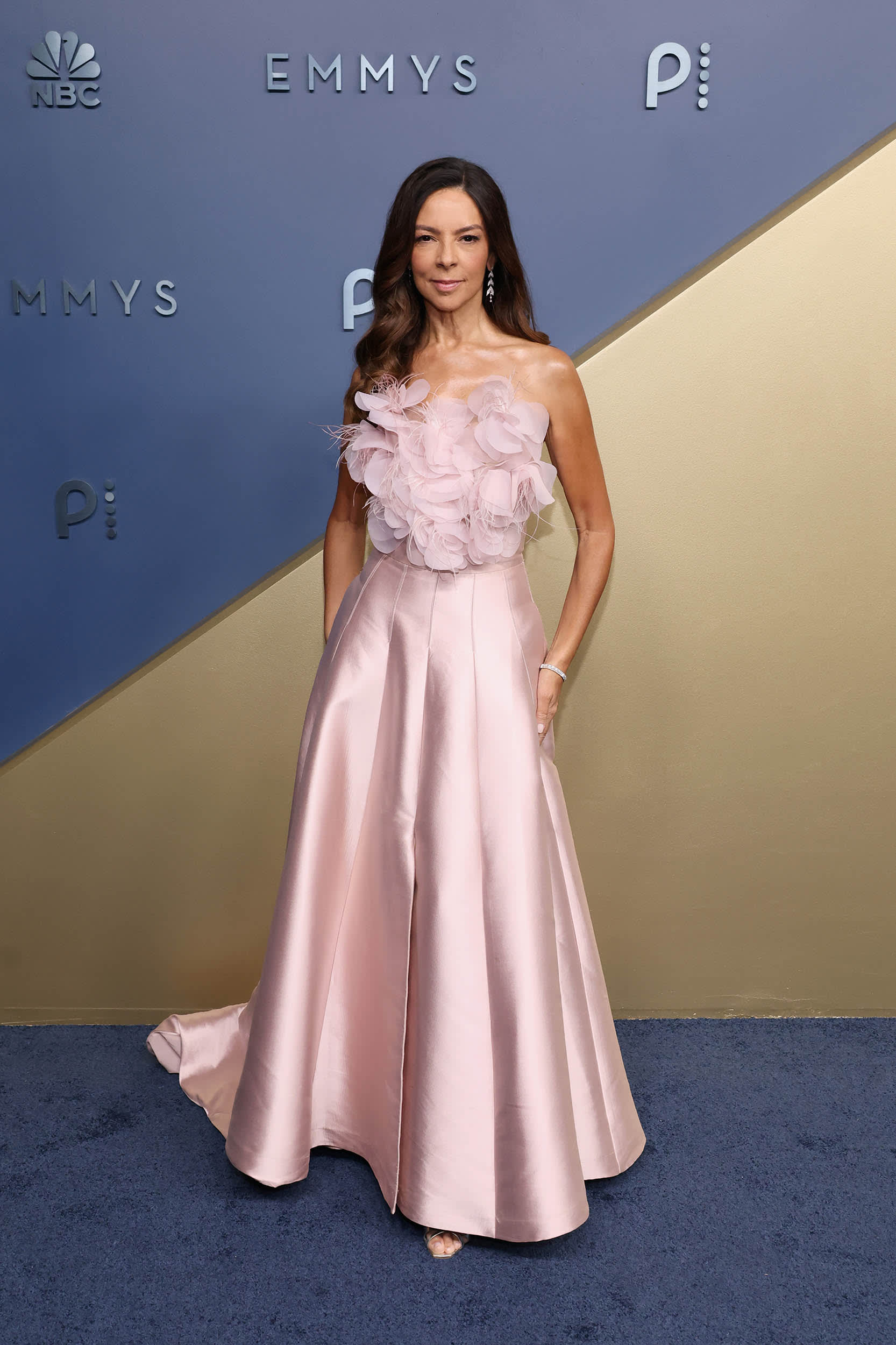 Terri Seymour attends the 78th Primetime Emmy Awards at Peacock Theater on September 14, 2026 in Los Angeles, California.