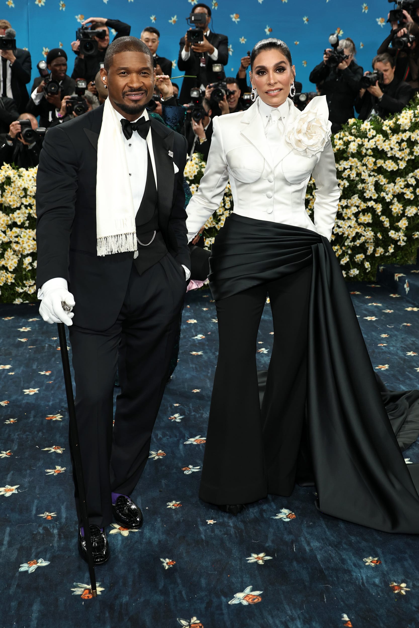 Usher and Jennifer Goicoechea Raymond