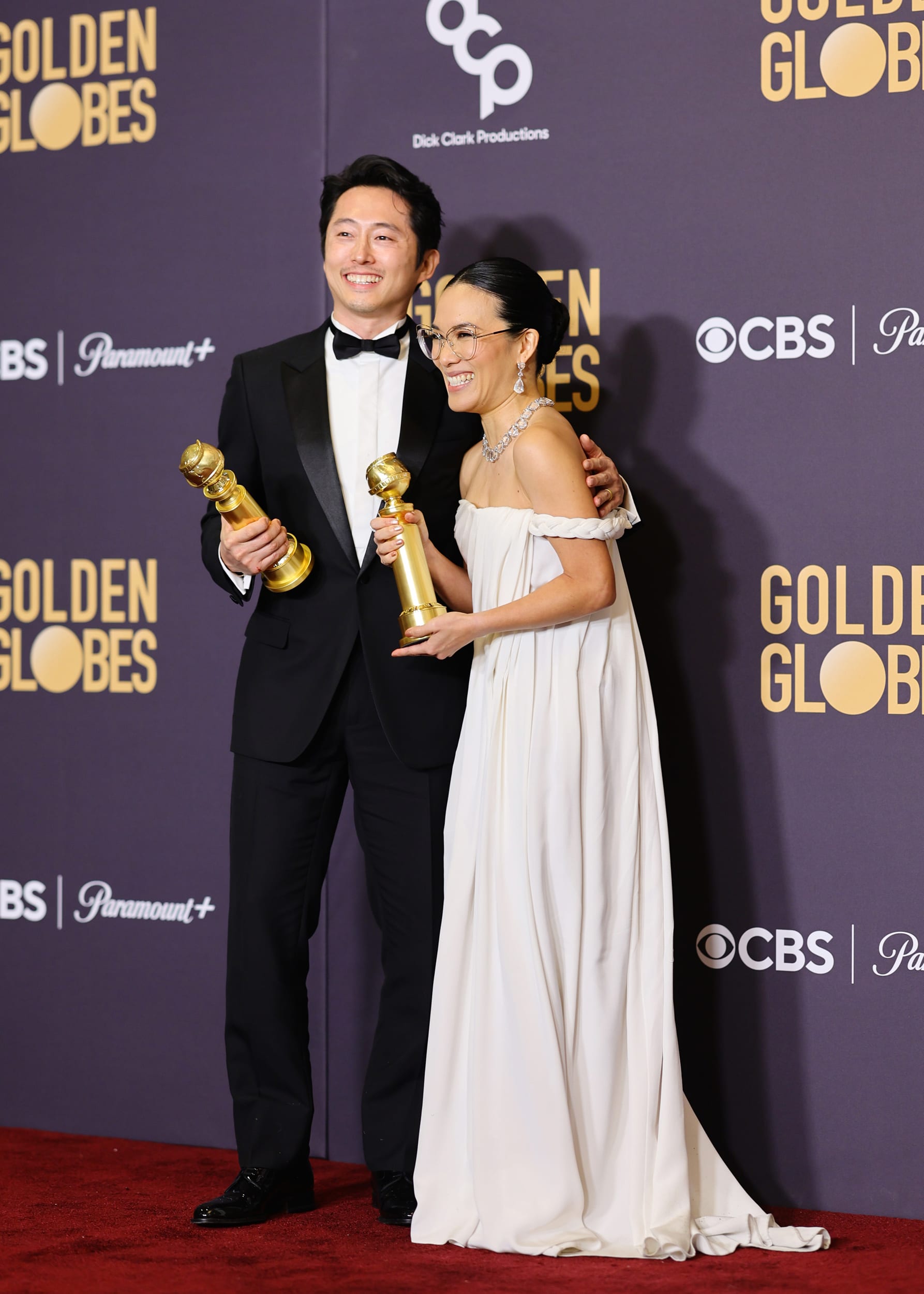 Steven Yeun and Ali Wong