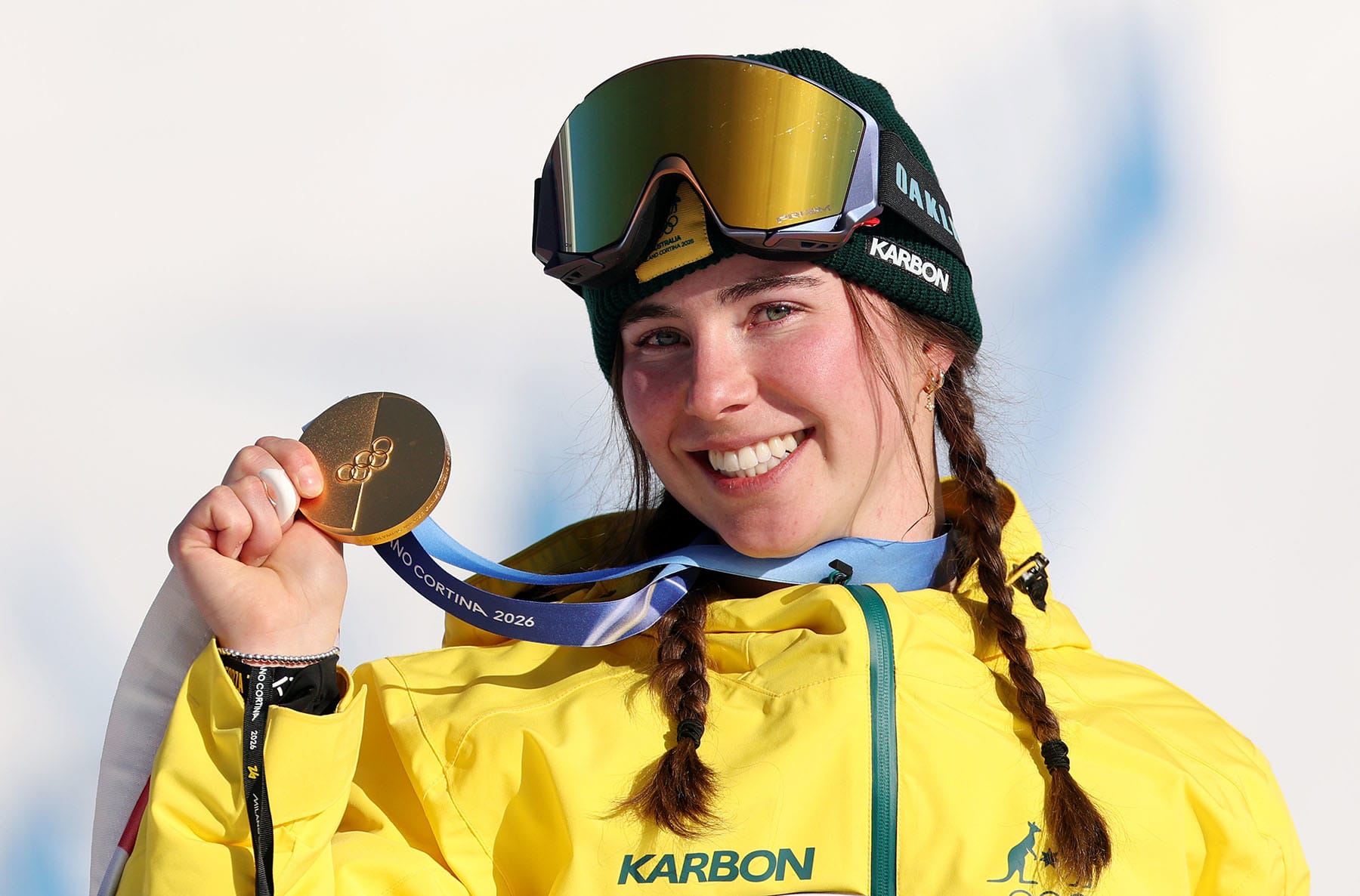 Gold medalist Josie Baff of Team Australia 