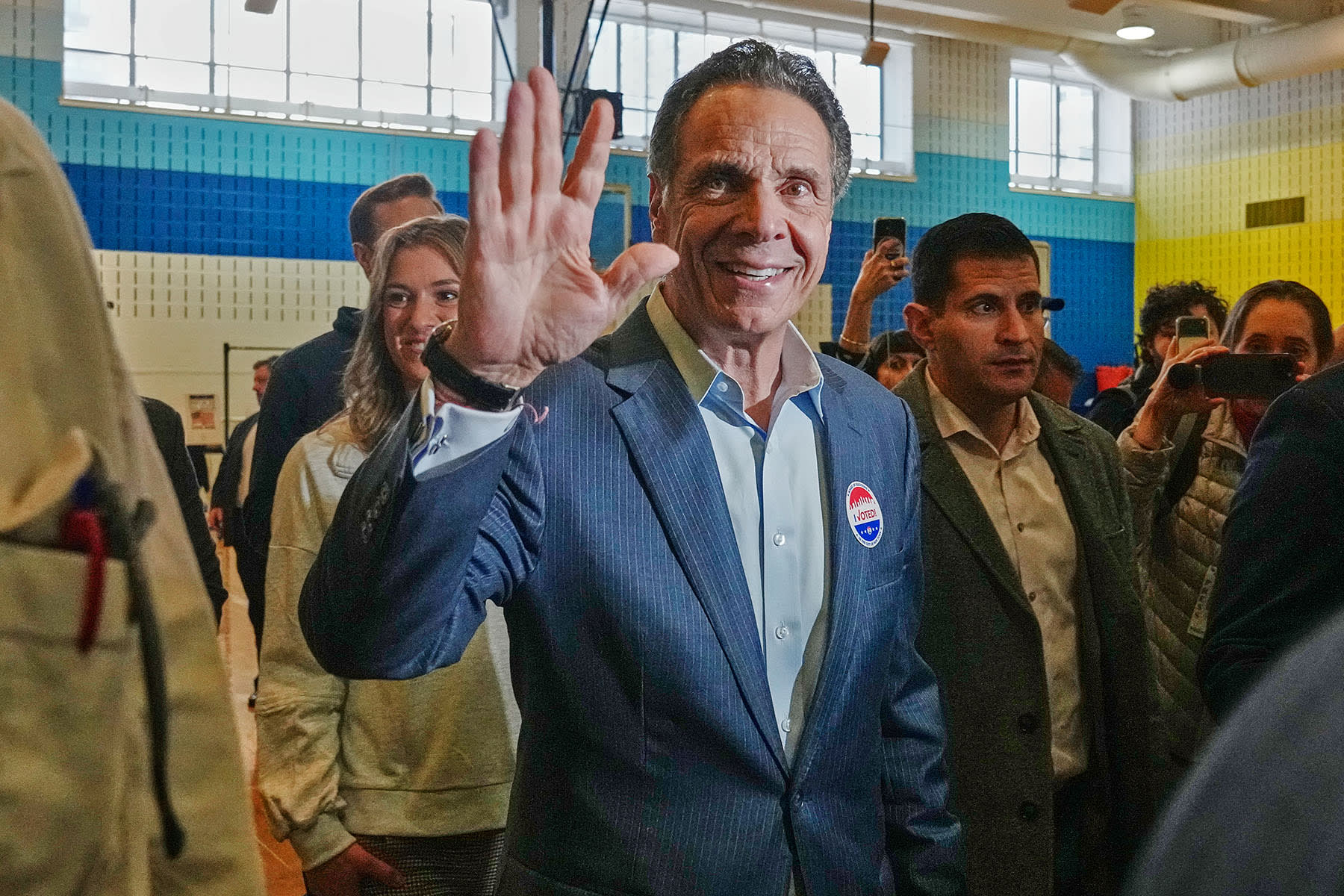 New York mayoral candidate Andrew Cuomo 