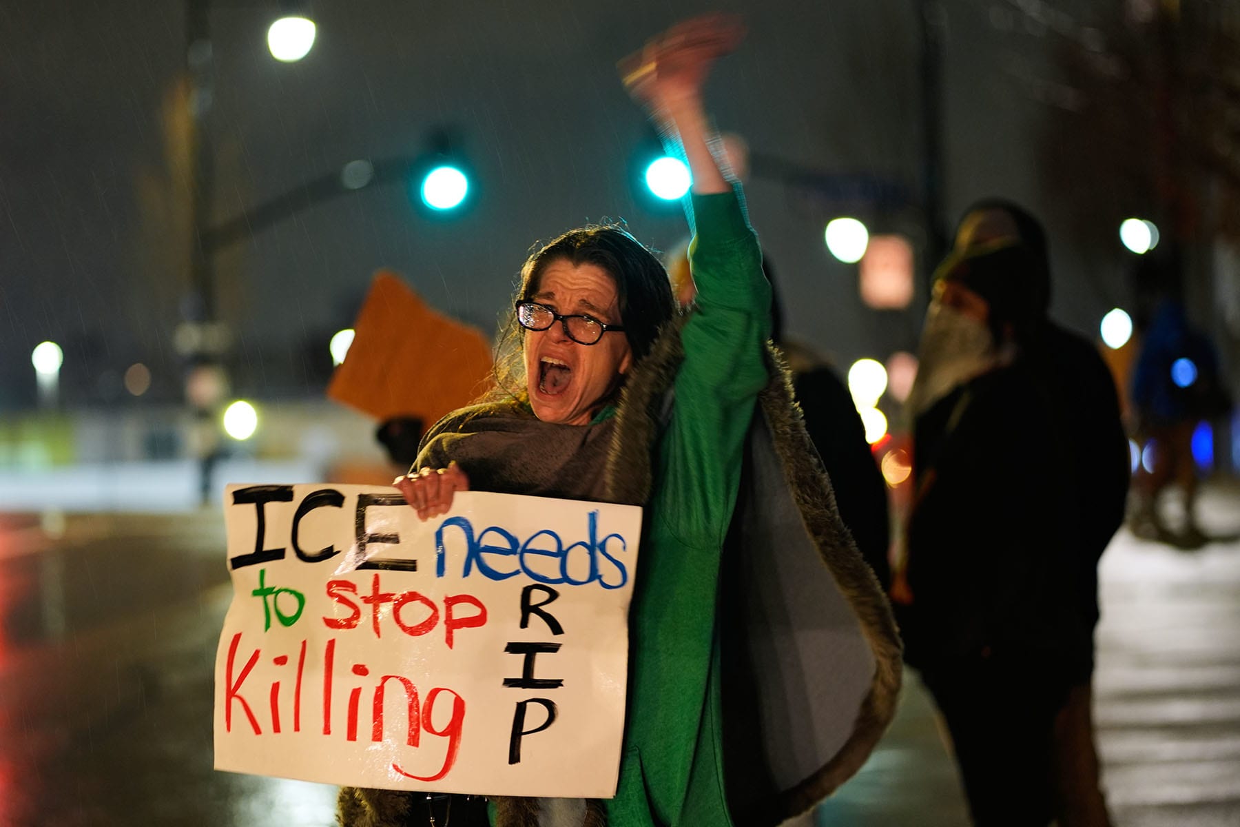 Immigration Enforcement Protests