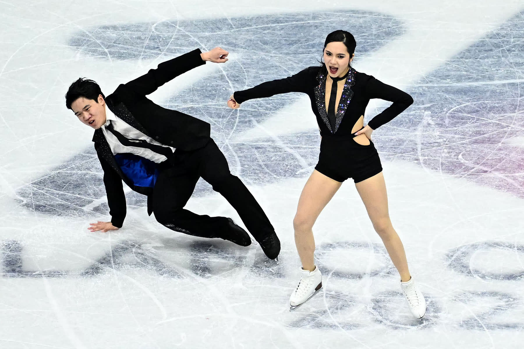 South Korea's Lim Hannah and Quan Ye 