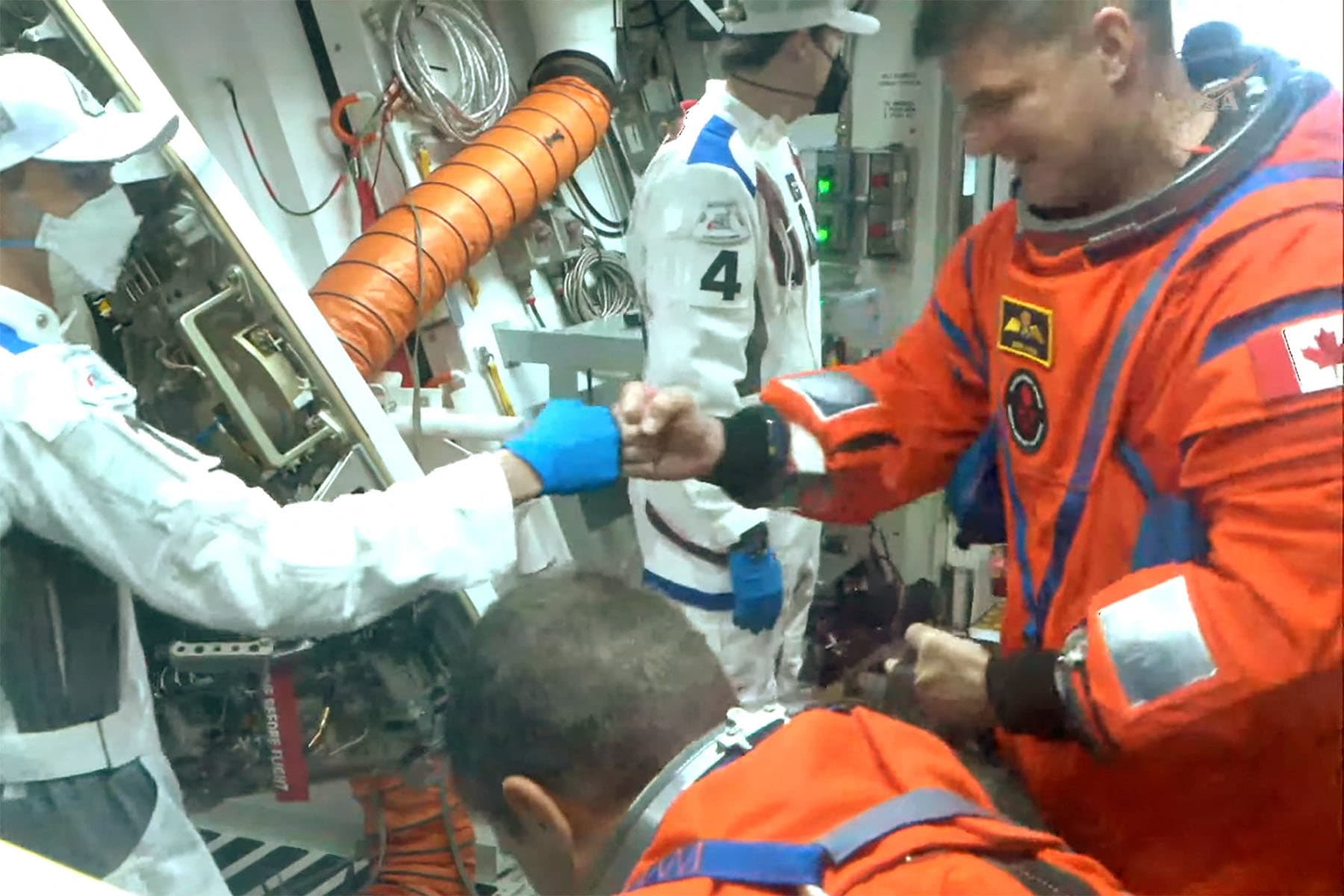 Artemis II moon mission pre-launch in Cape Canaveral