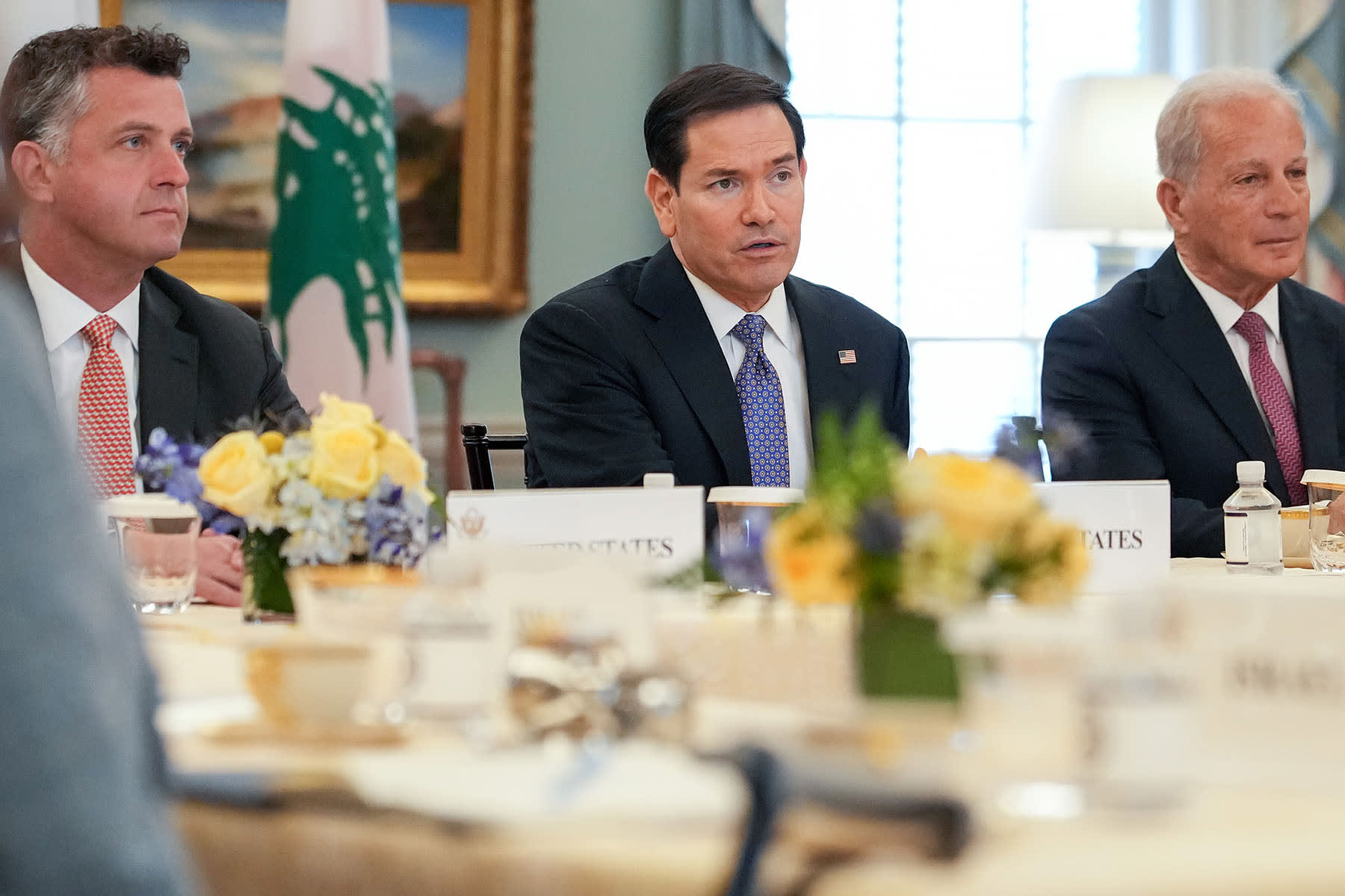 Israeli-Lebanese Peace Talks Held At U.S. State Department