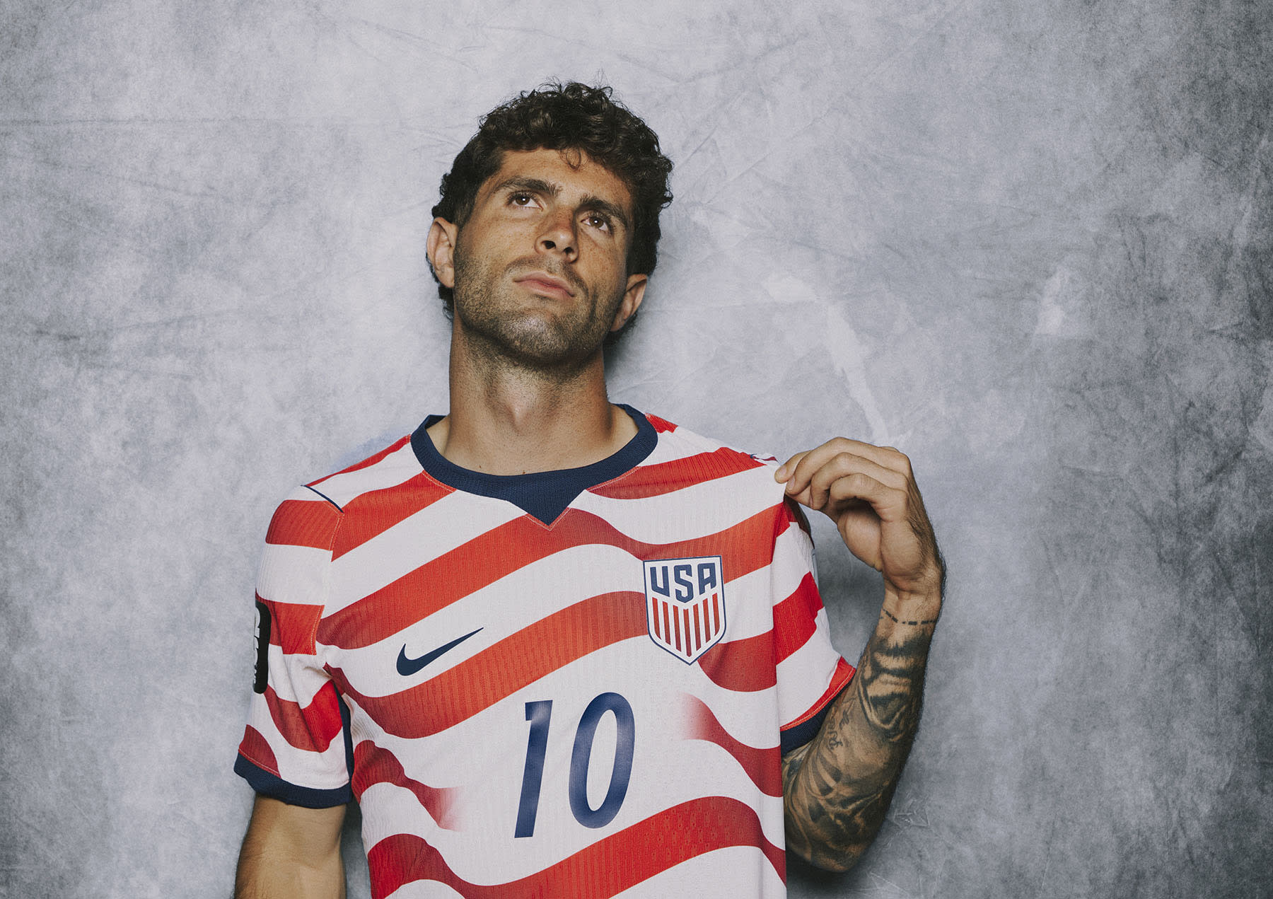 Christian Pulisic of the United oses for a portrait during the official FIFA World Cup 2026 portrait session on June 8, 2026 in Laguna Niguel, Calif.