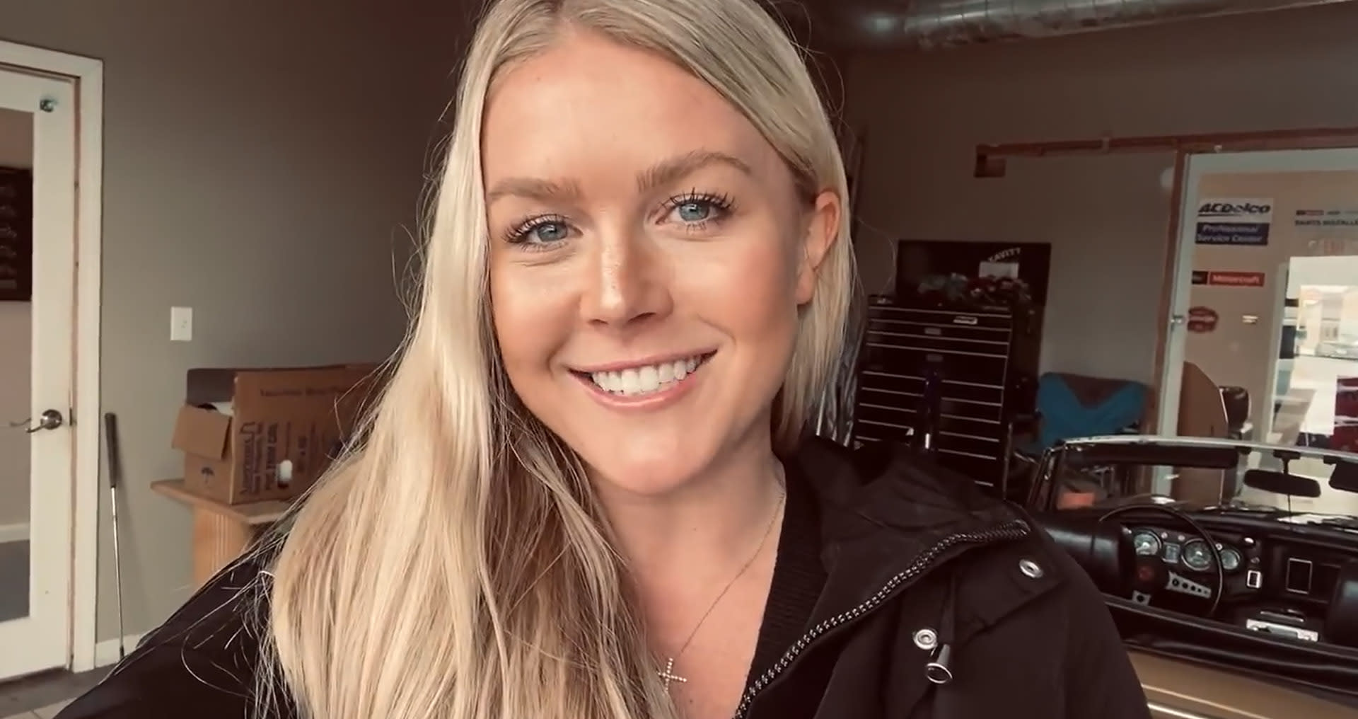 Karoline Leavitt in a video posted on her Twitter account.