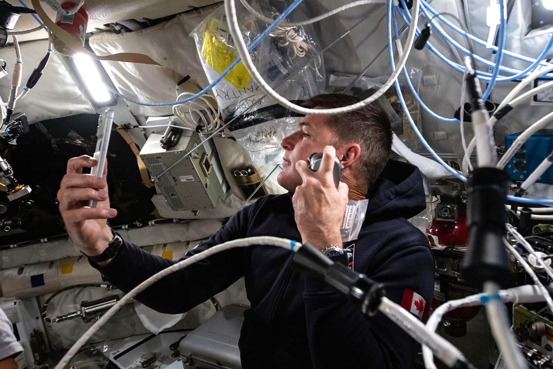 Artemis II mission specialist and CSA (Canadian Space Agency) astronaut Jeremy Hansen