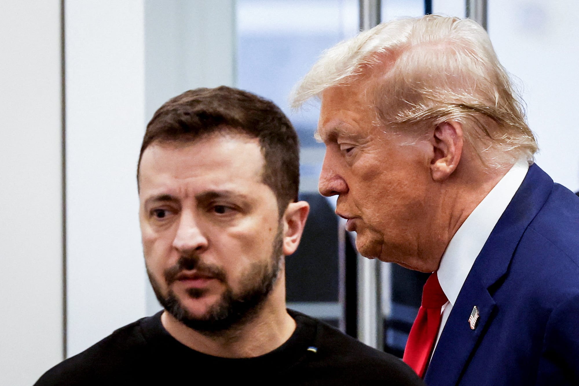 Donald Trump and Volodymyr Zelenskyy speak