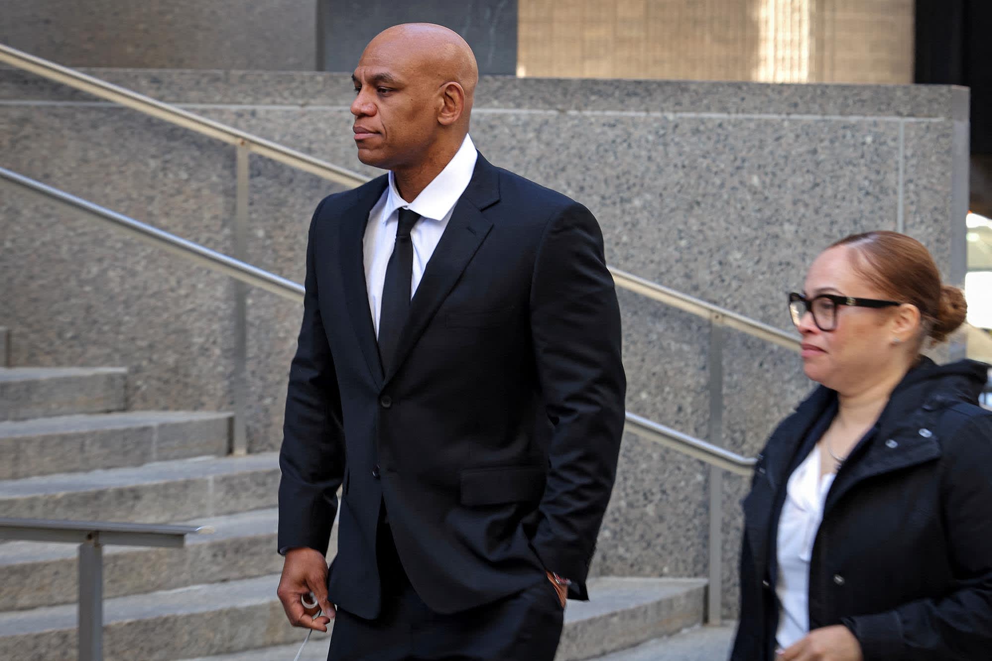 Exotic dancer Sharay Hayes arrives at court
