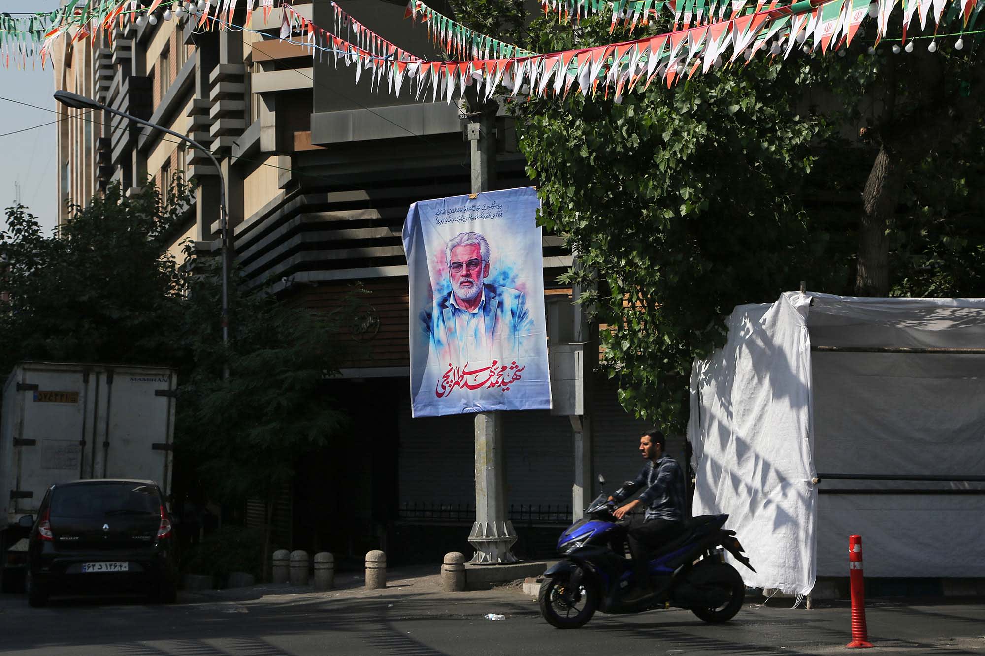 Iran puts up posters honoring scientists, commanders killed in Israeli strikes