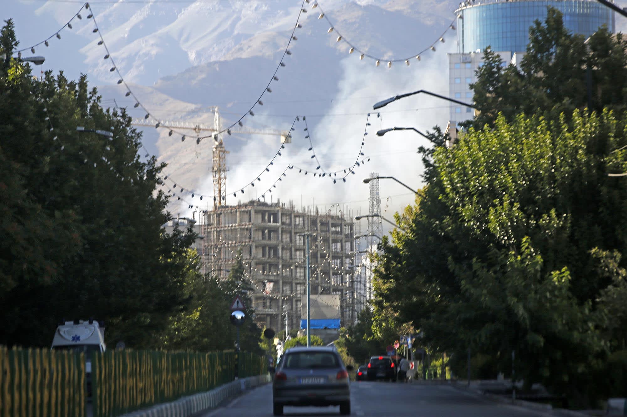 Israeli attack near Red Crescent building in Tehran