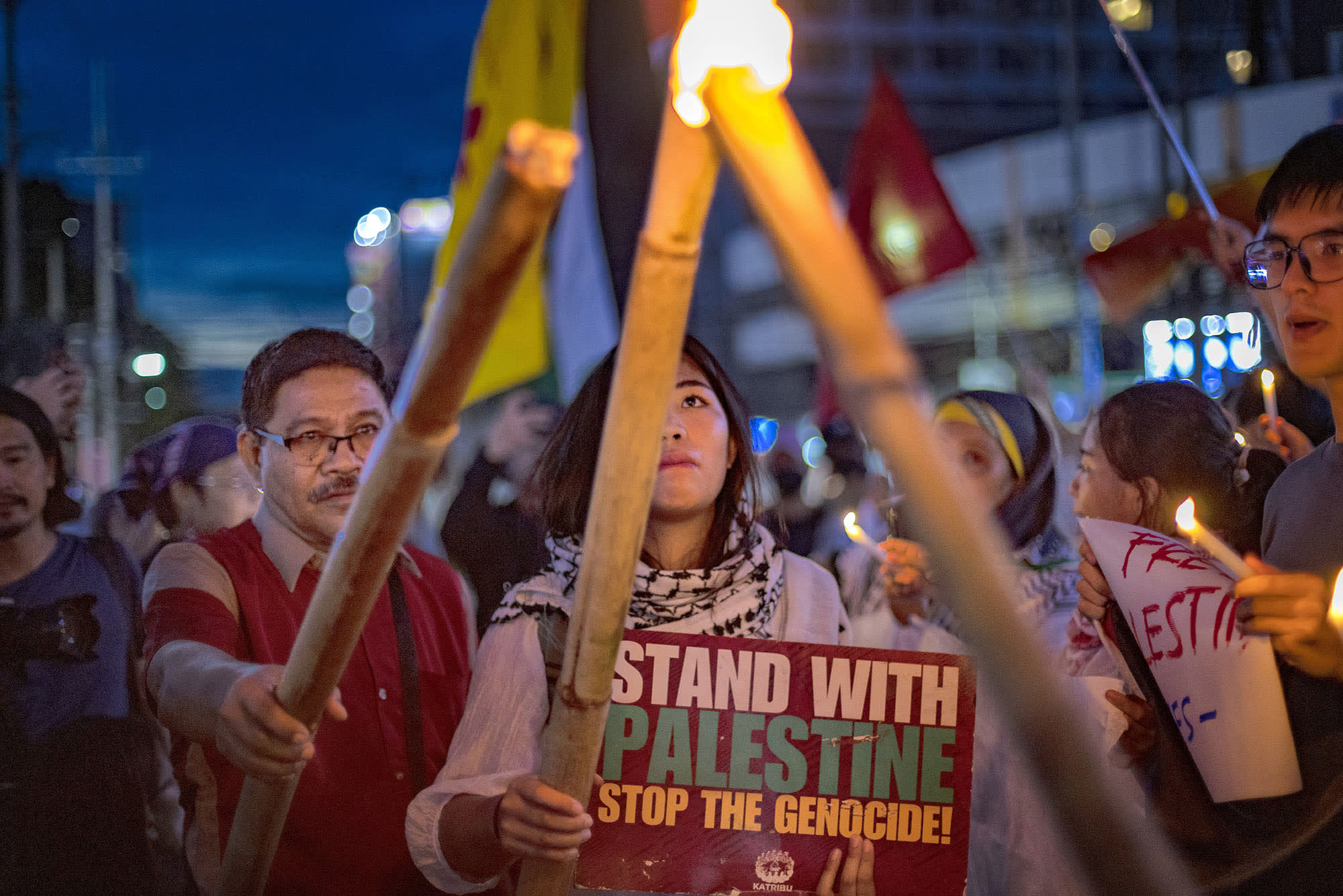 Image: Pro-Palestinian Supporters Protest Across Asia On First Anniversary Of Hamas Attack