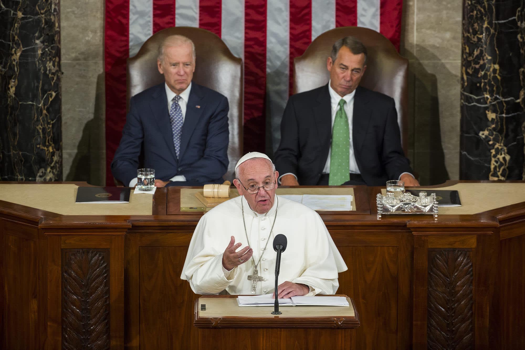 Image: Pope Francis in Washington DC