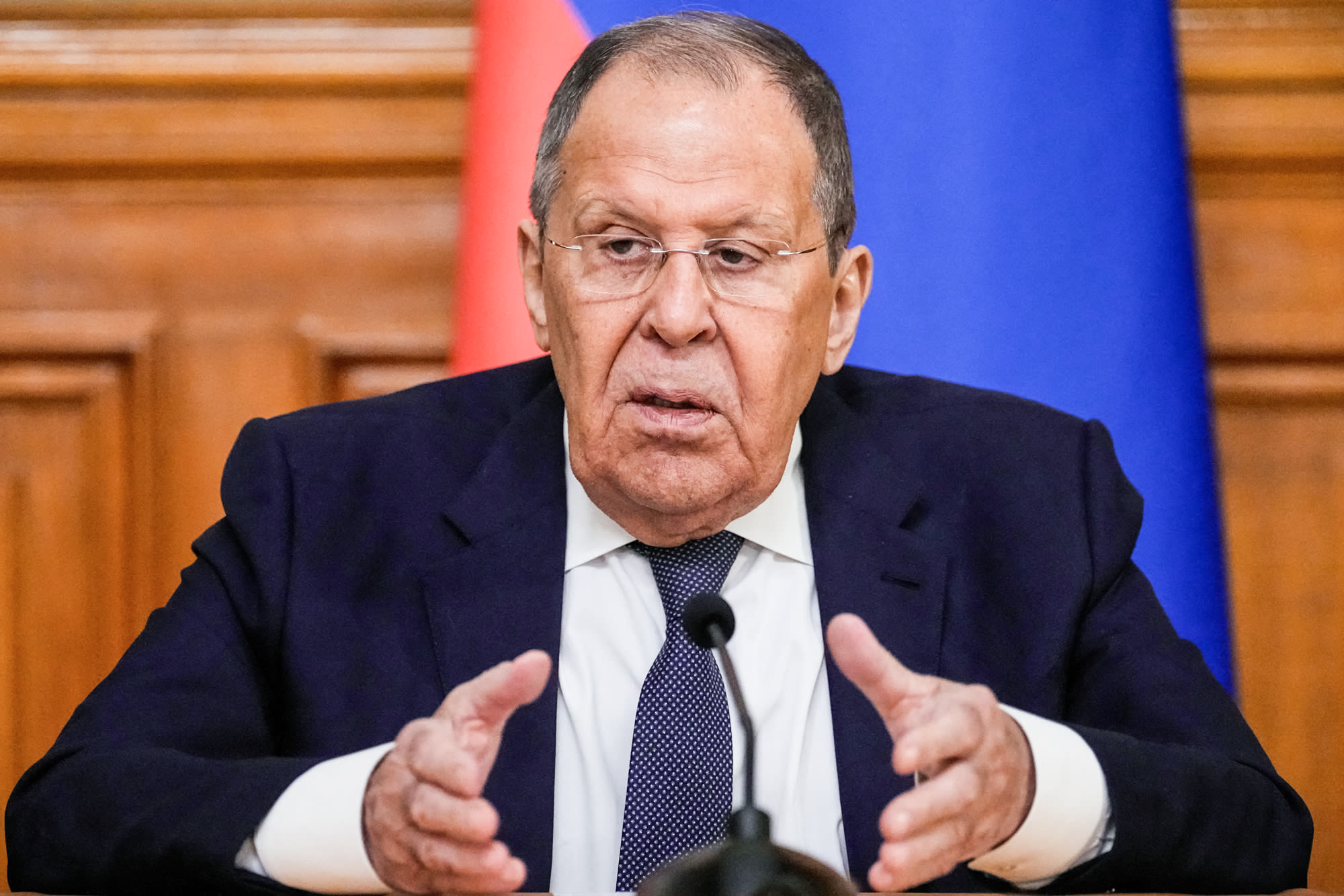 Sergey Lavrov speaks